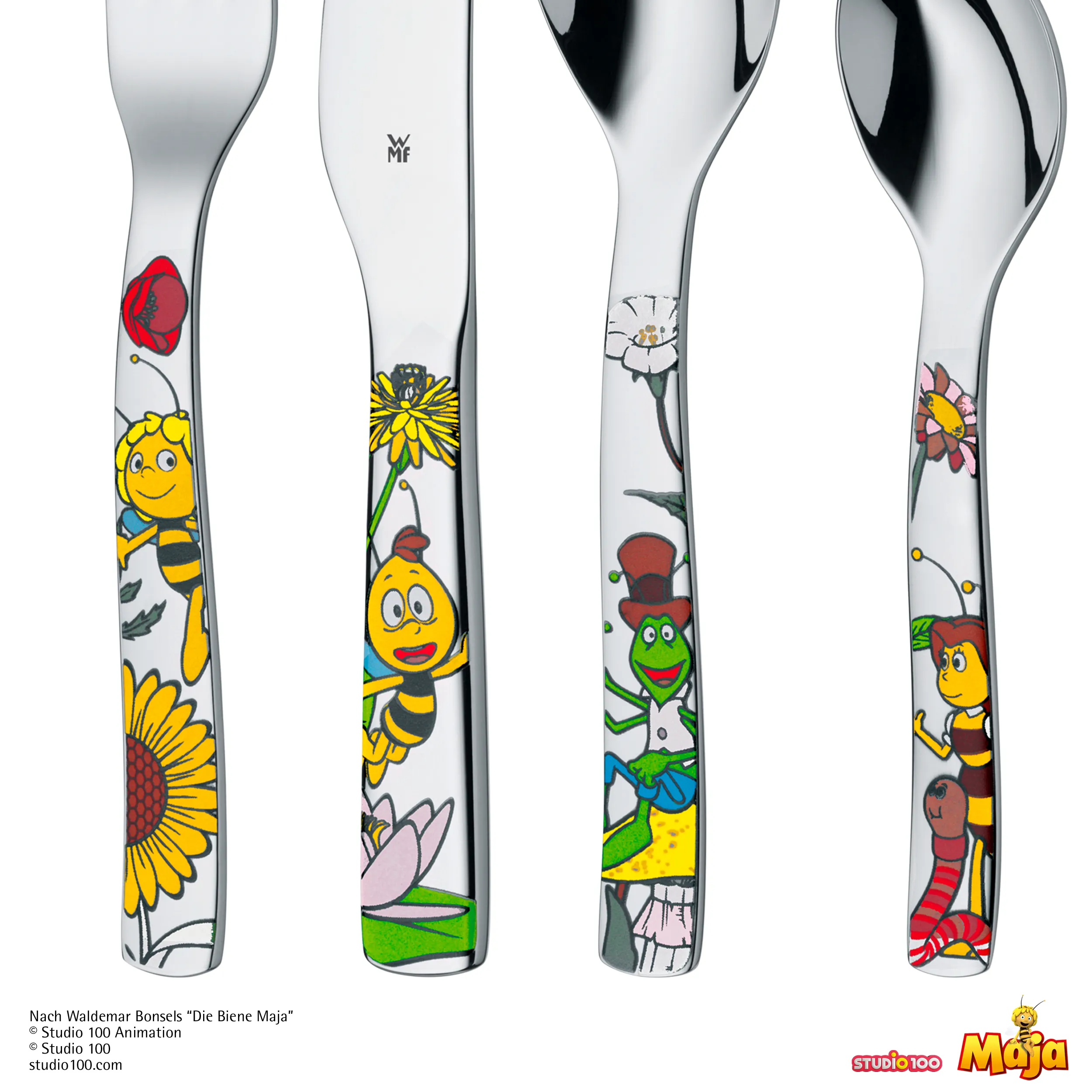 Kids cutlery set Maya the Bee, 6-piece