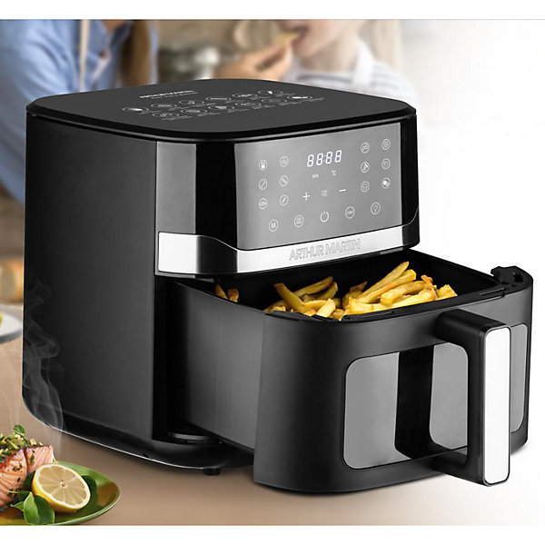 Friteuse sans huile 10l 1800w noir Arthur Martin AMPAF1800 airfryer