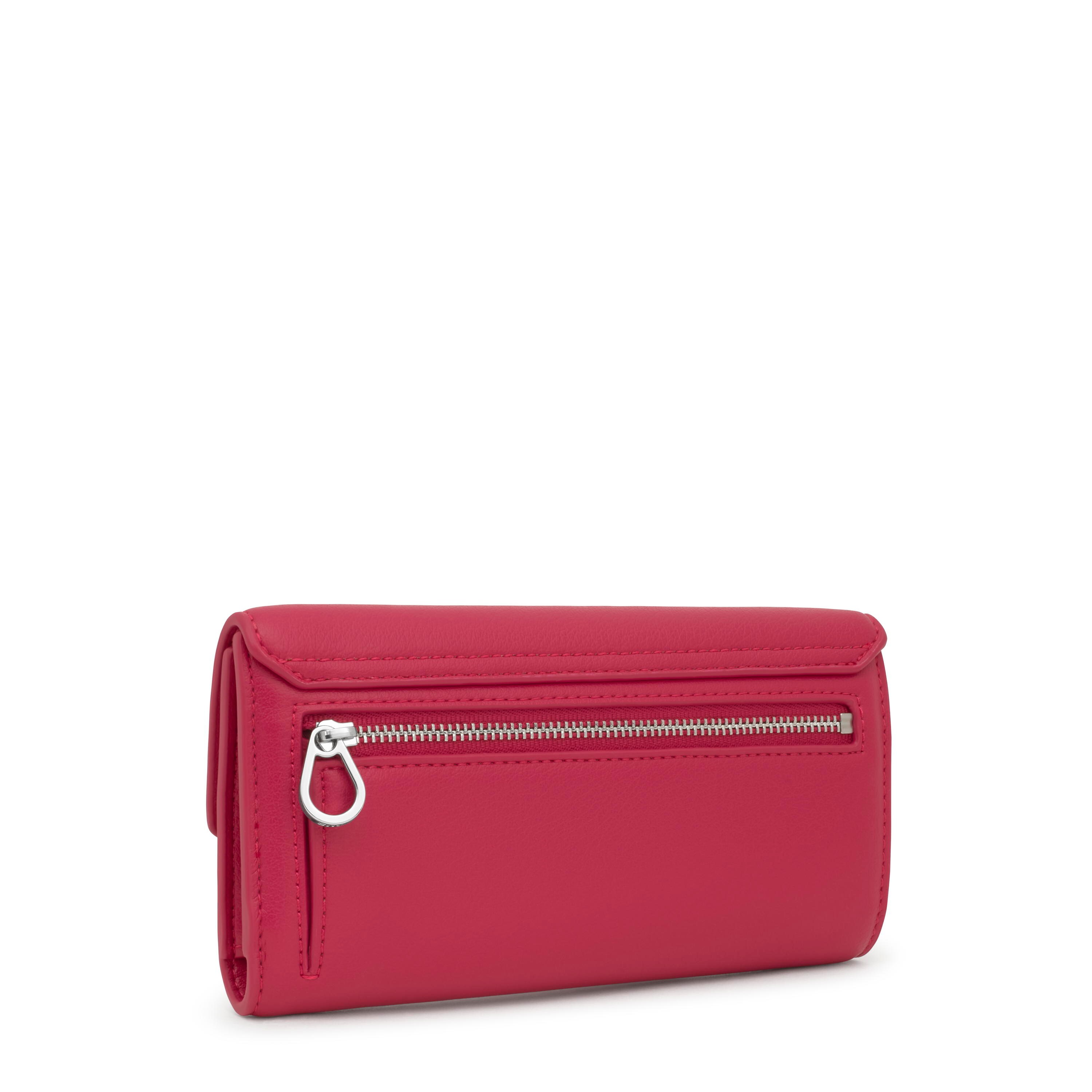 Billetera grande Pocket fucsia TOUS Bloom