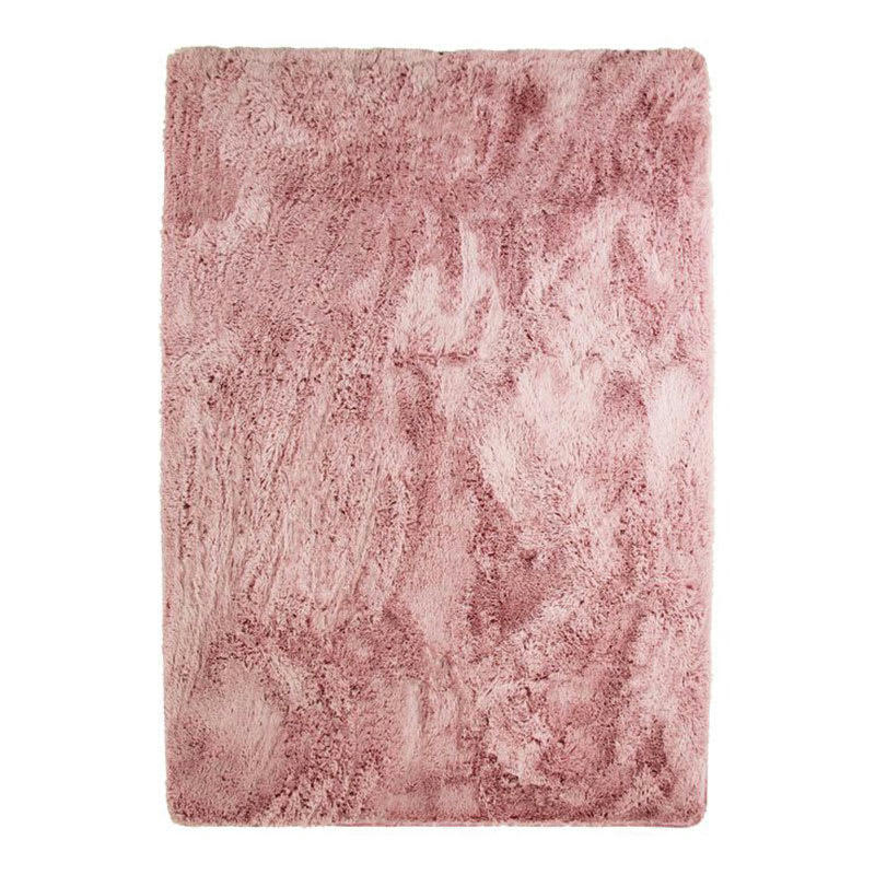 NEO - Tapis lavable à base fine et souple extra doux rose 160x230