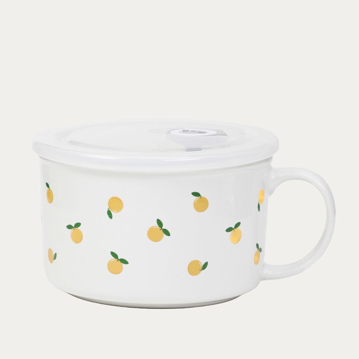 Naczynie do serwowania BALIS w cytrynki z uchem i pokrywką 0,75 l