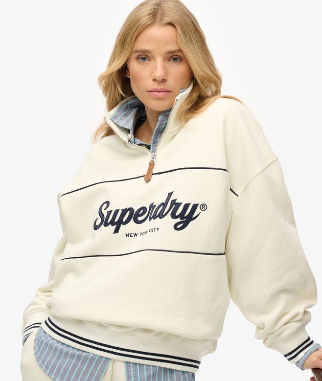 Country Club Half Zip Sweatshirt
