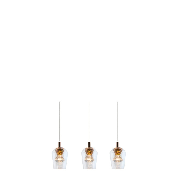 Lampa Wisząca Tasa 1xLED czarna PL0143-3