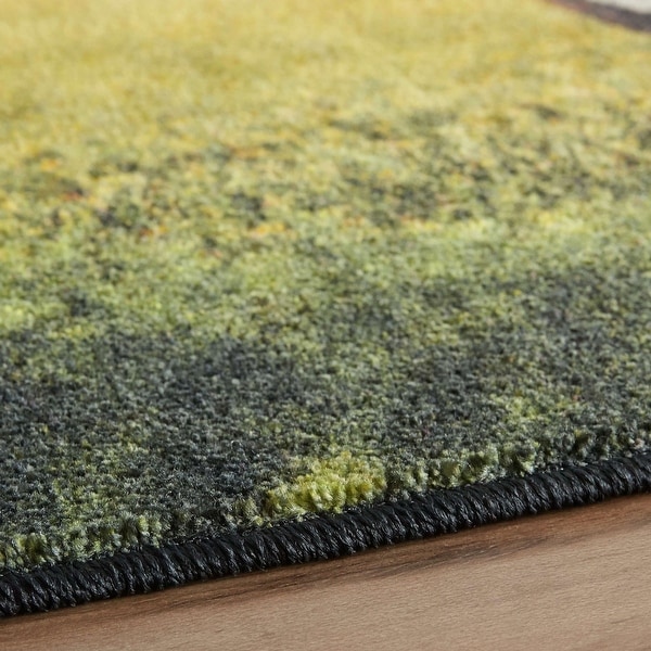 Mohawk Home Soccer Goal Sports Area Rug