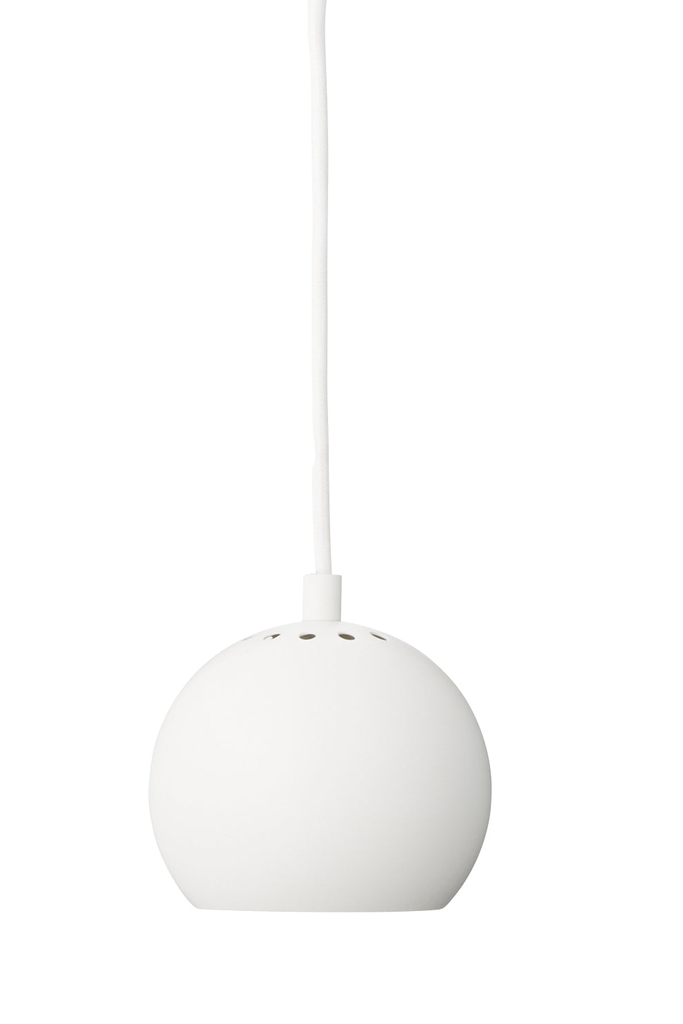 Frandsen hanglamp Ball - wit - 12x12x10cm