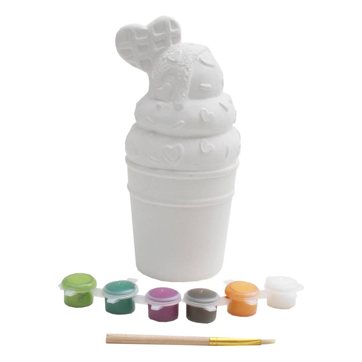 Paint Your Own Ice Cream Money Box