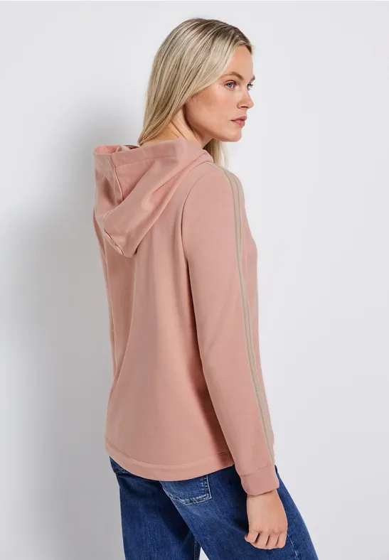 Hoodie mit Gallonstreifen
