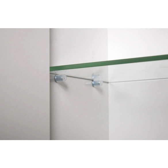 LED-Spiegelschrank »Adana«, (BxHxT): 60 x 74,8 x 16 cm, Weiß matt