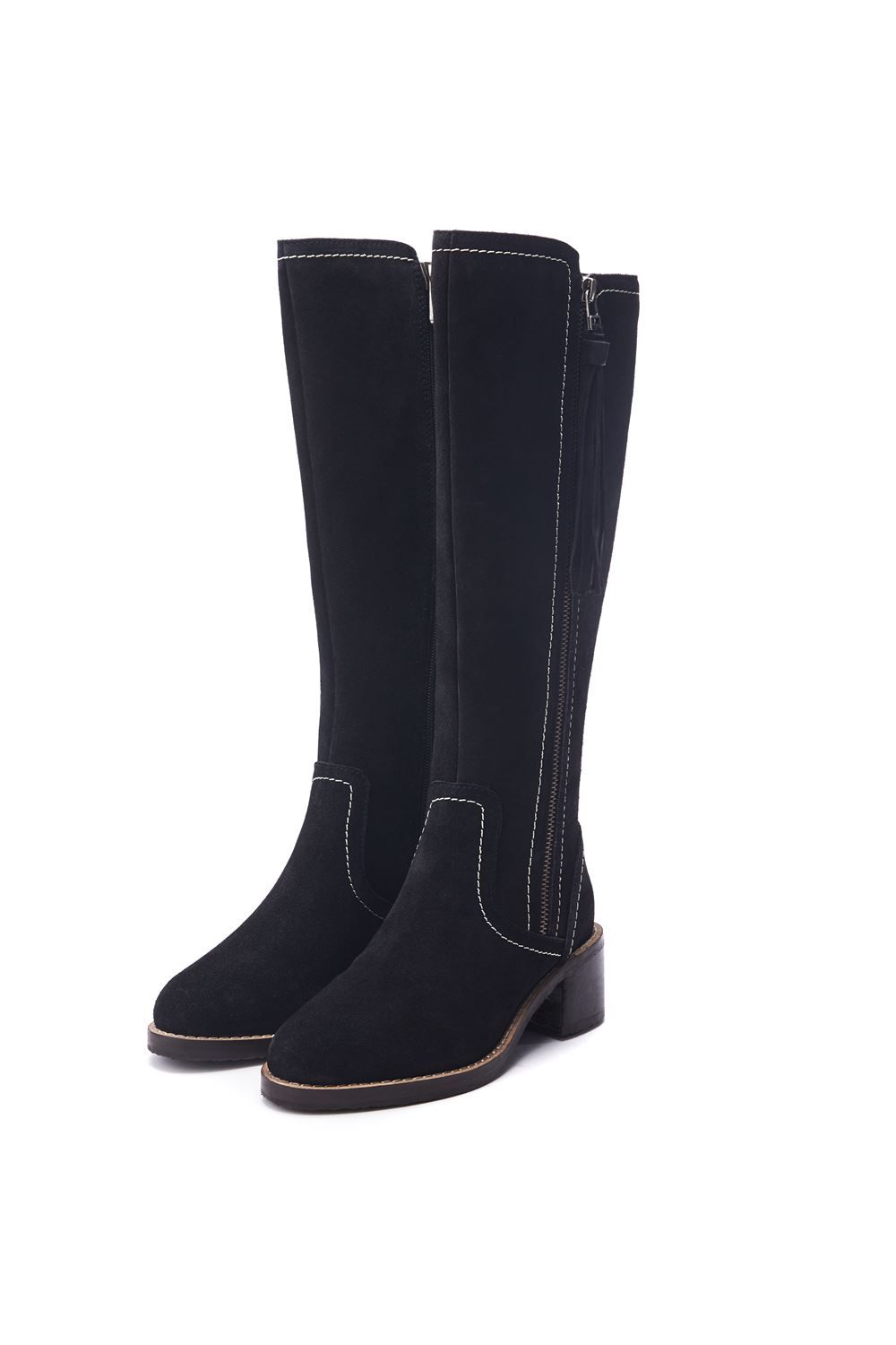 Moda In Pelle Rodell' Suede Heeled Boots