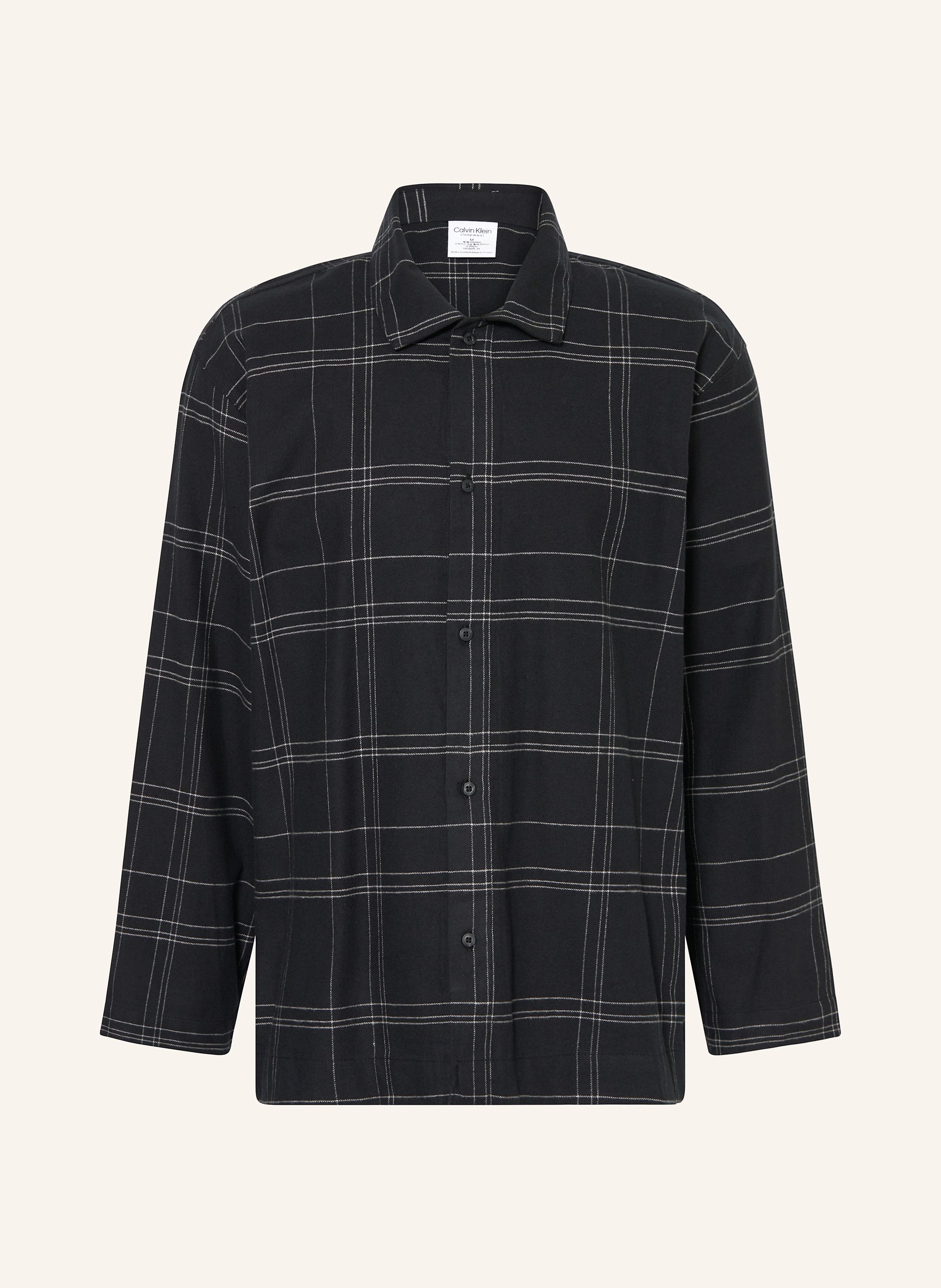 Calvin Klein Schlafshirt aus Flanell