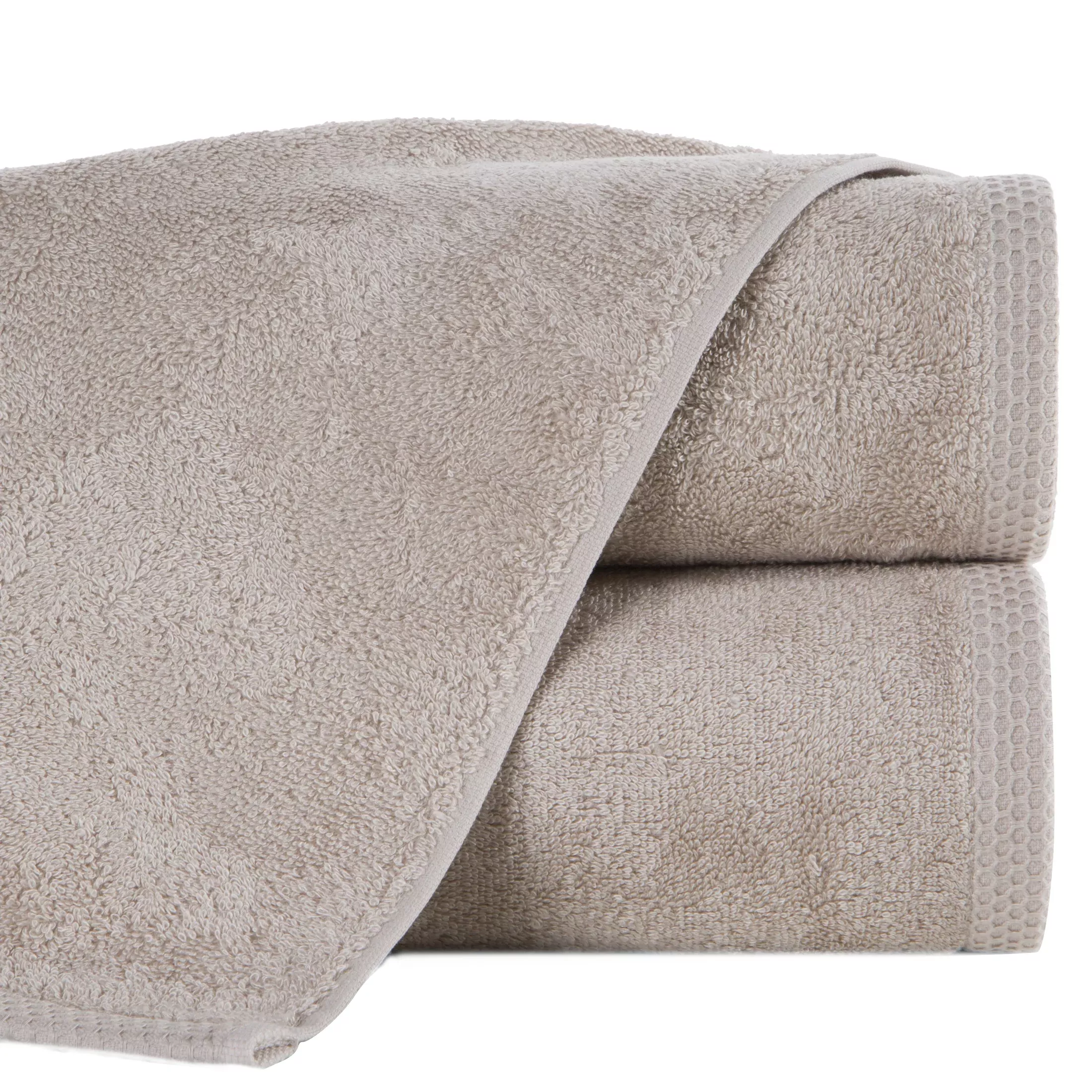 Ręcznik kąpielowy 50X90 cm bawełniany kolor beżowy 500 g/m2 HARMONY