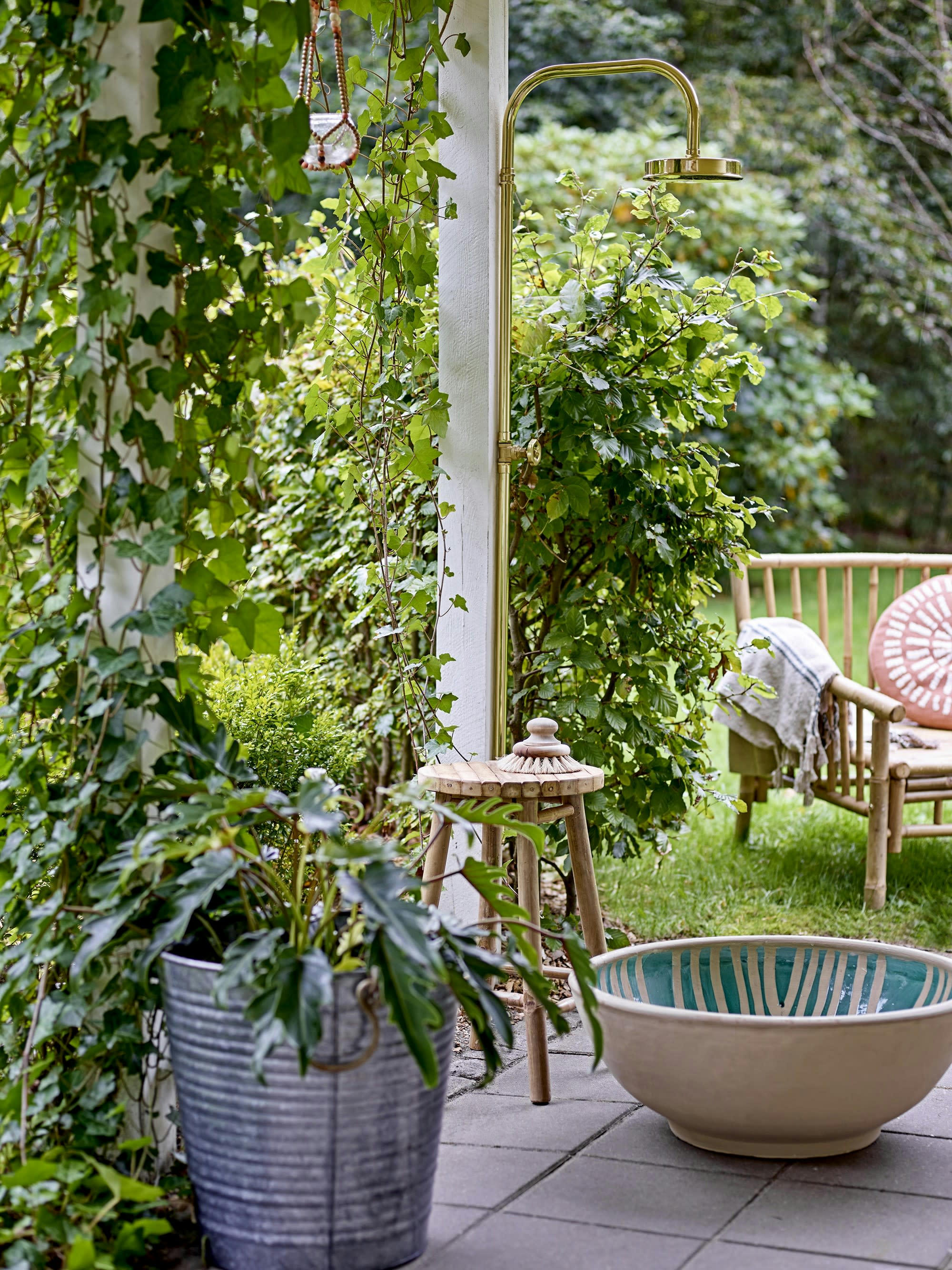 EVAR - Pots de fleurs en métal gris H50cm