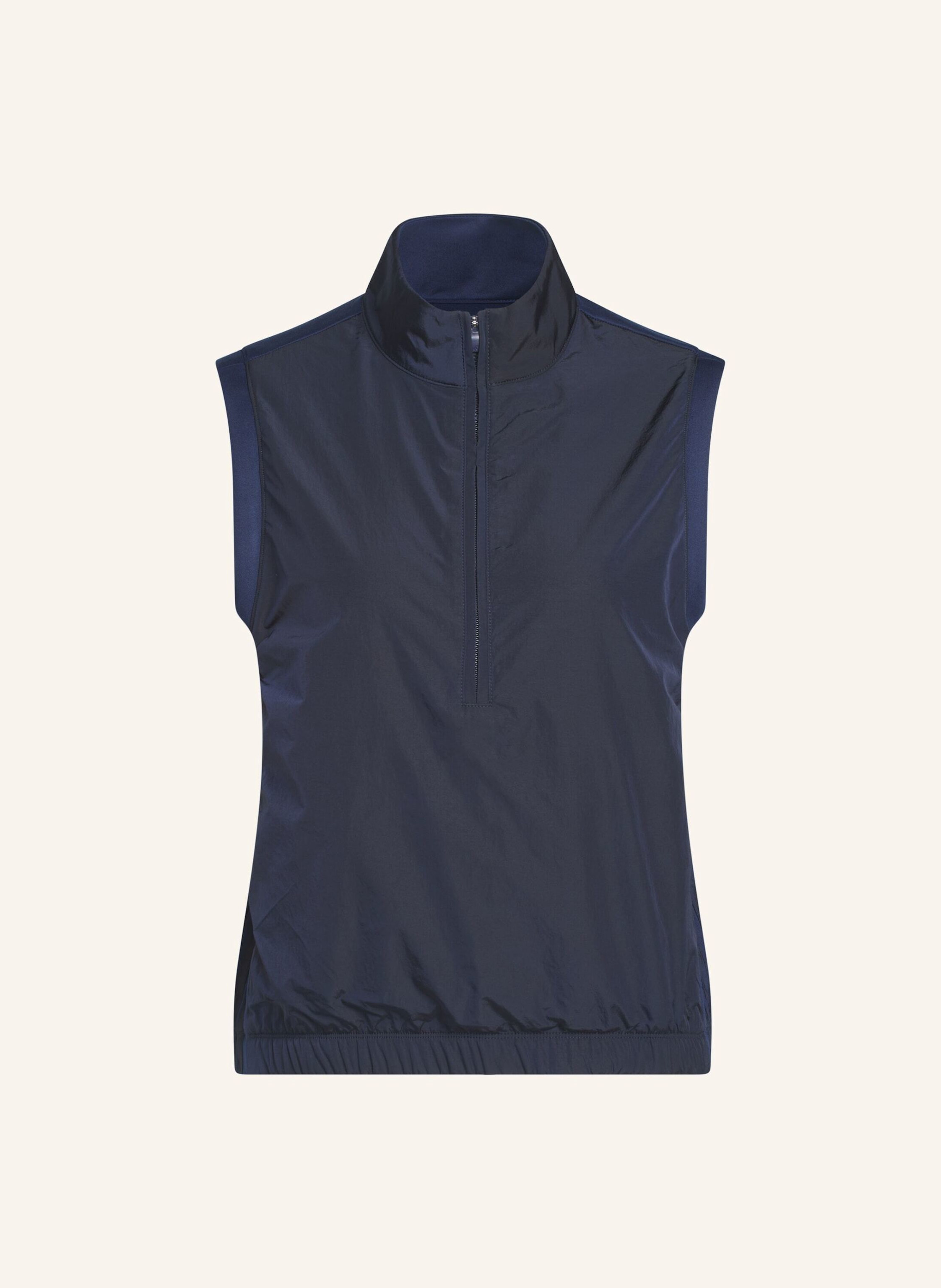 adidas BEYOND THE COURSE CLIMAWARM WESTE, LOCKER GESCHNITTEN, REISSVERSCHLUSS BIS ZUR BRUST
