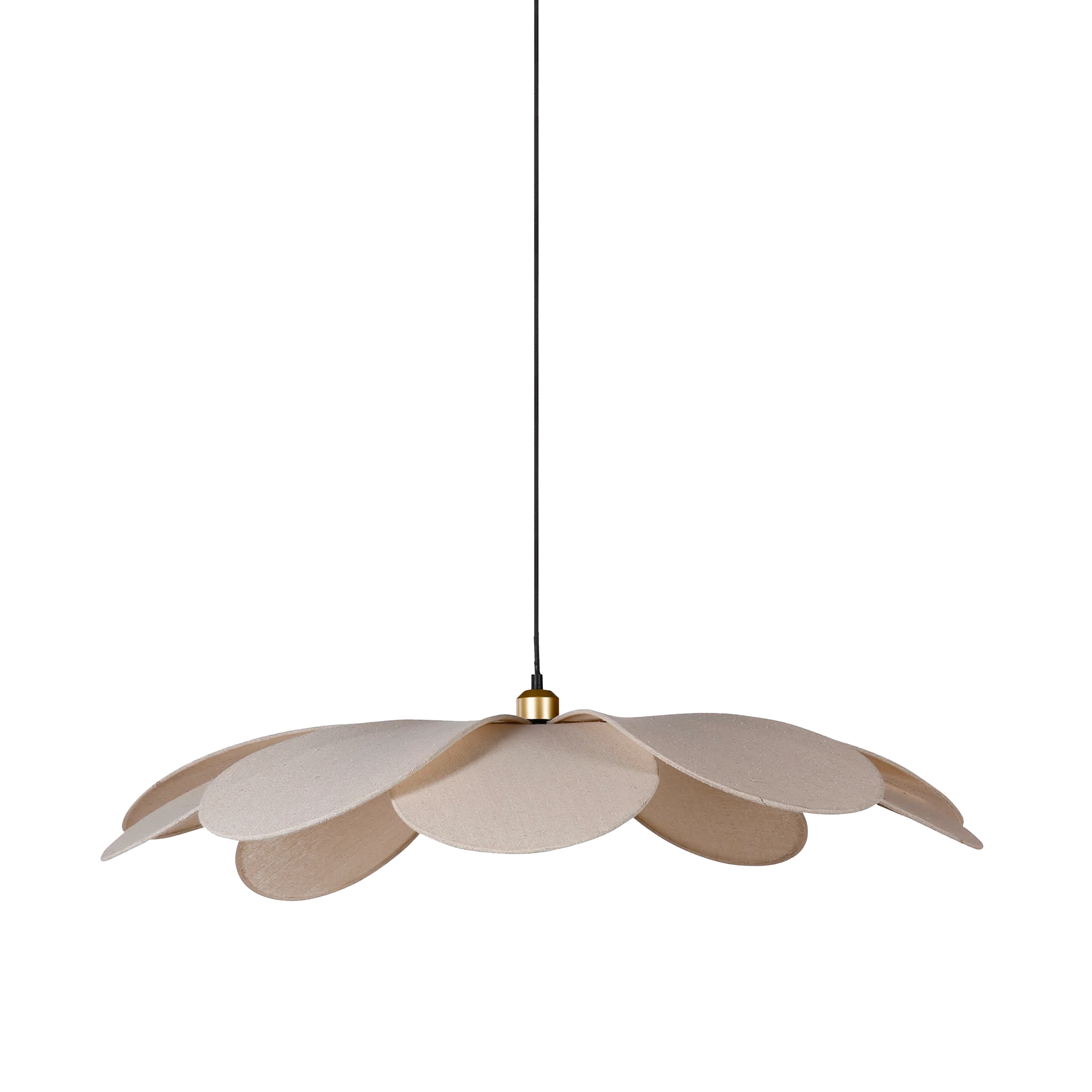 Ostaria Suspension MARGAUX coloris écru 11 x 87 cm