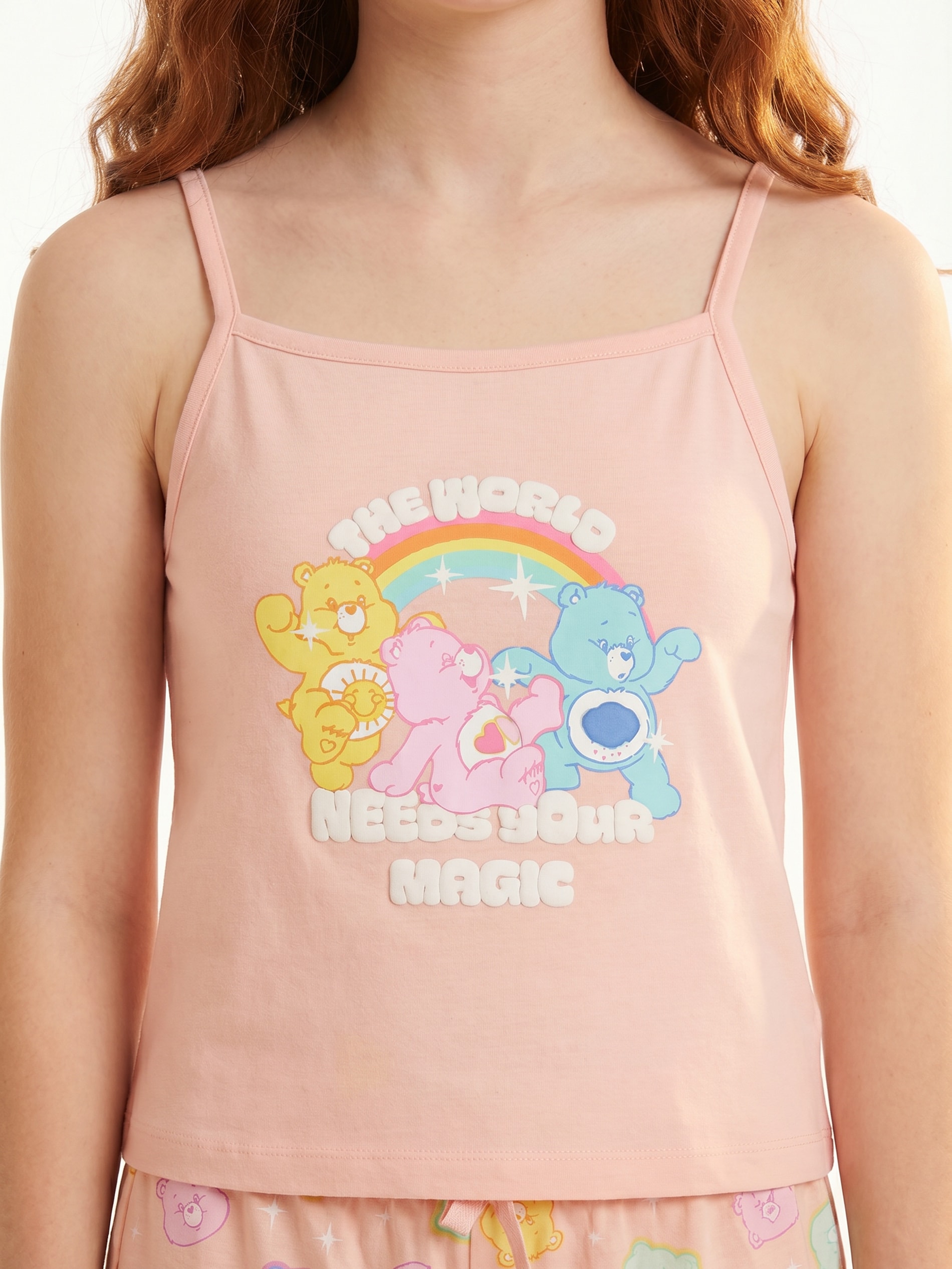 Bawełniana piżama dwuczęściowa Care Bears