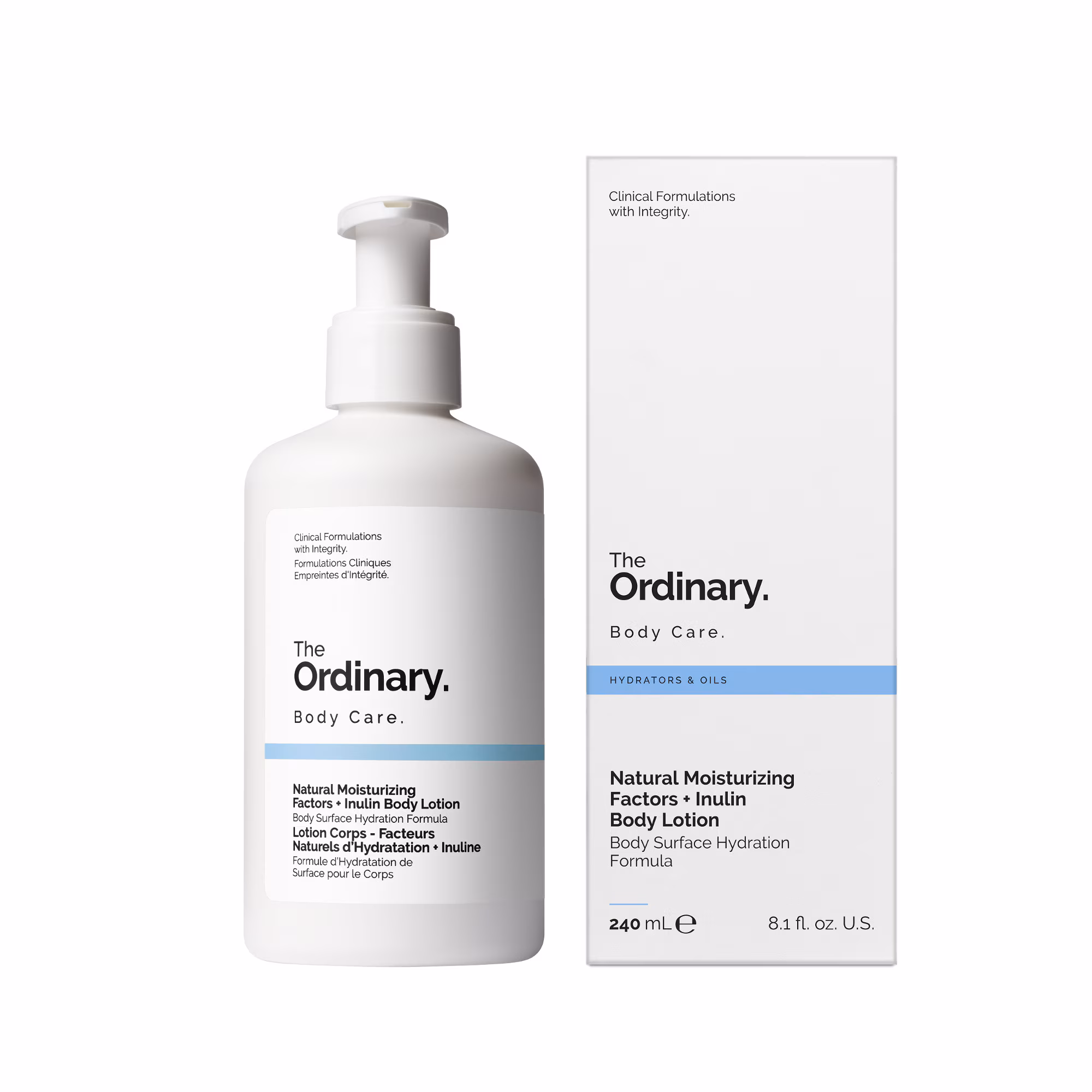 HYDRATATIONLotion corps - facteurs naturels d?hydratation + inuline