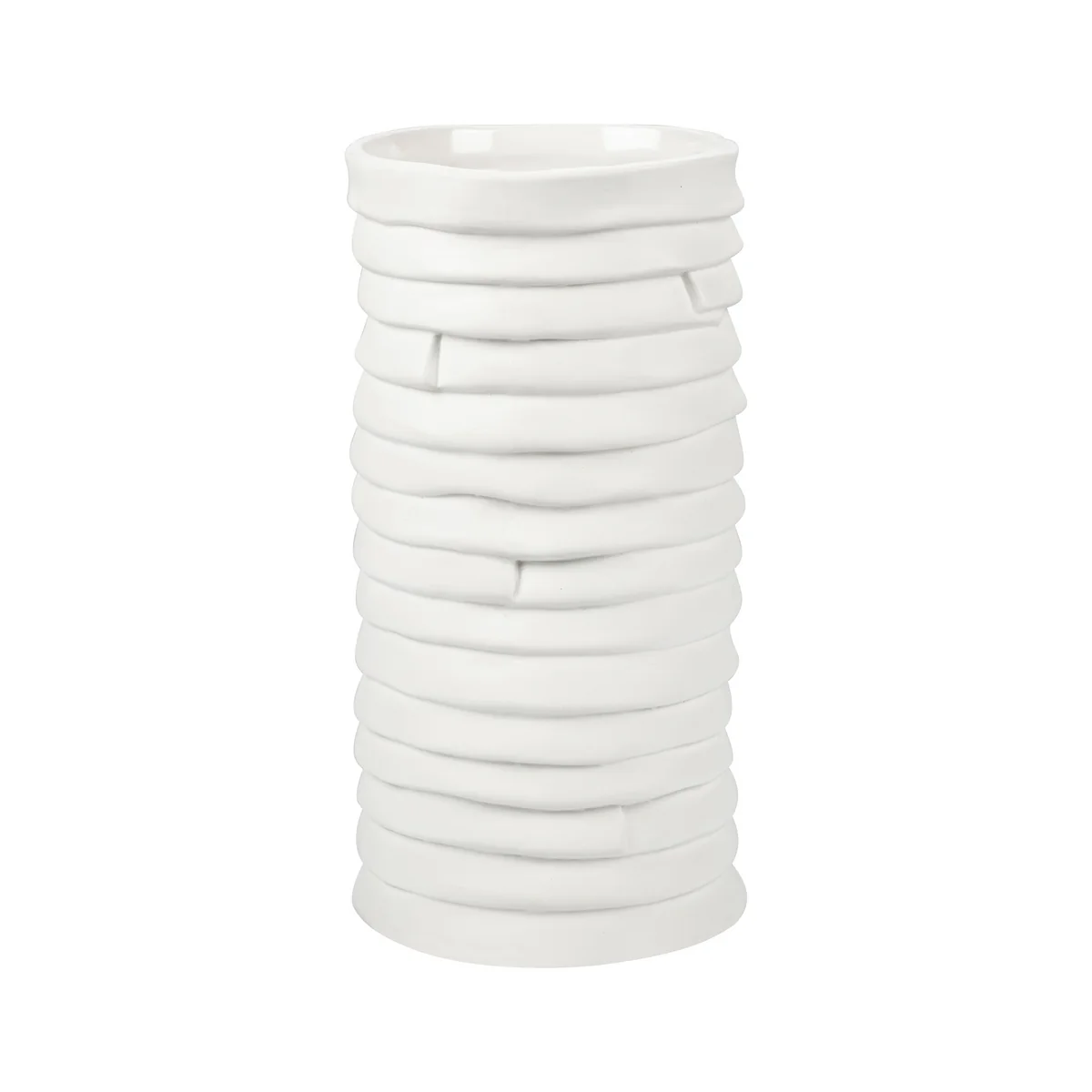 Mette Ditmer - Ribbon Vase, large, off-white