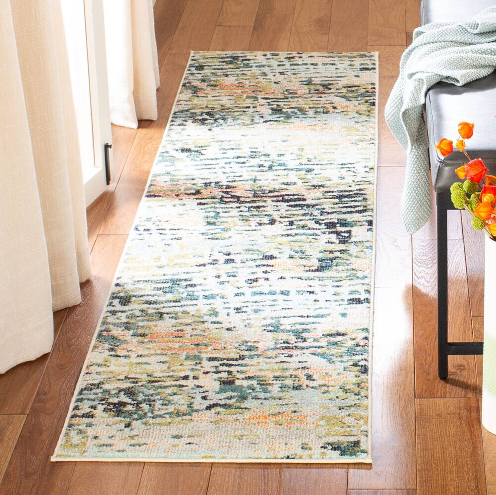 Safavieh Madison 454 Rug Beige/Navy