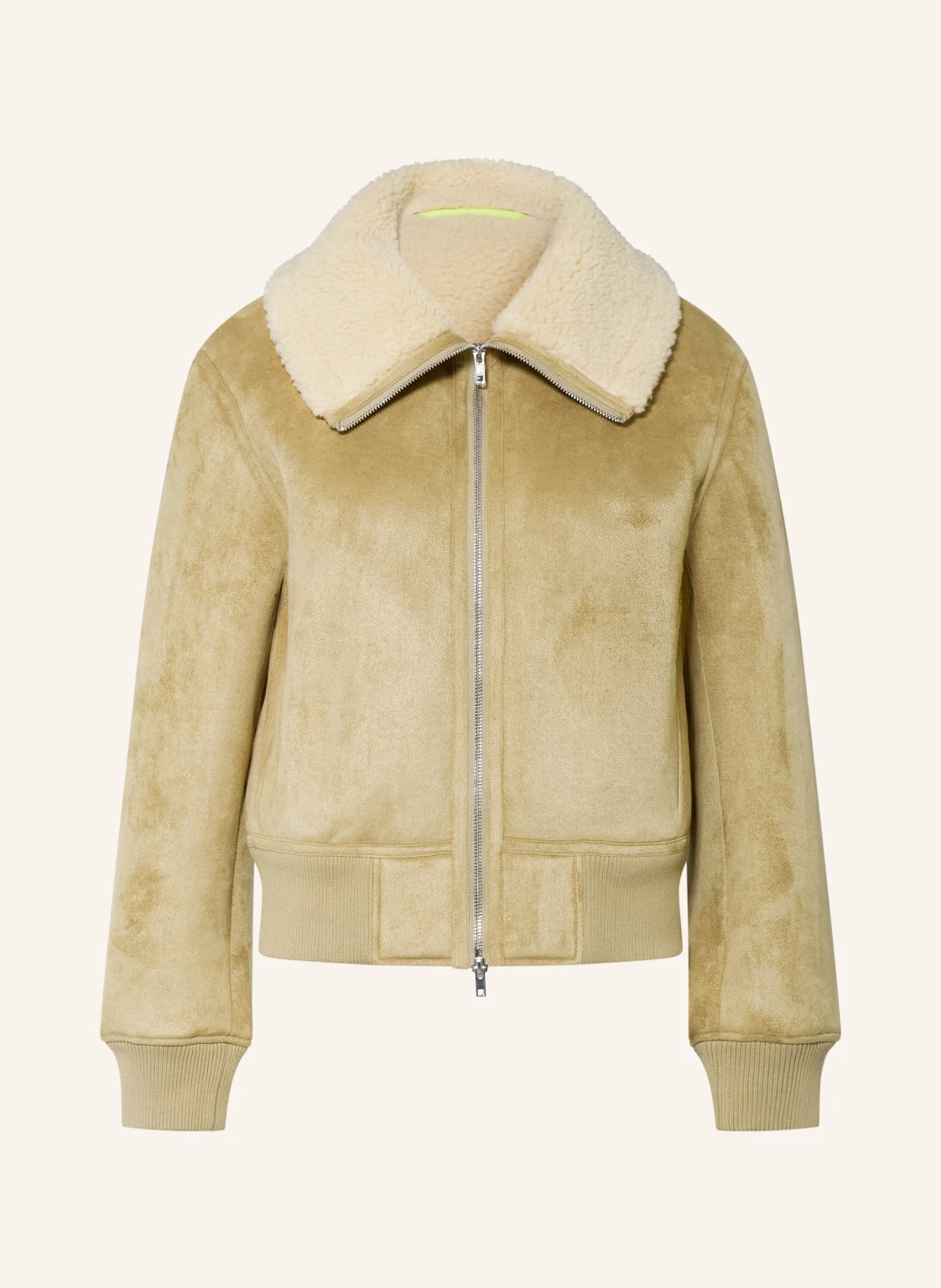 No.1 Como Jacke CLEVELAND mit Teddyfell