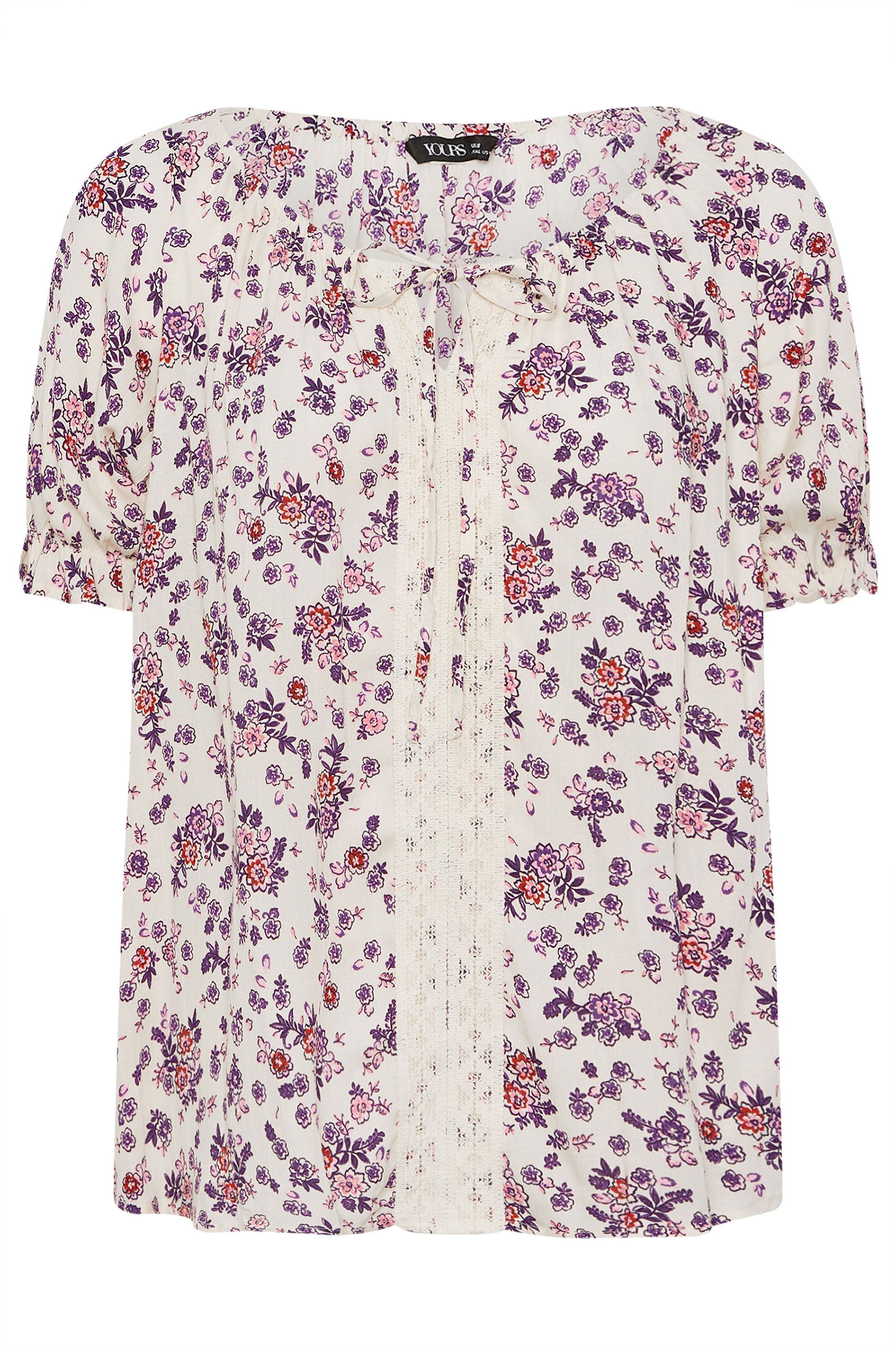 Yours Ditsy Floral Top