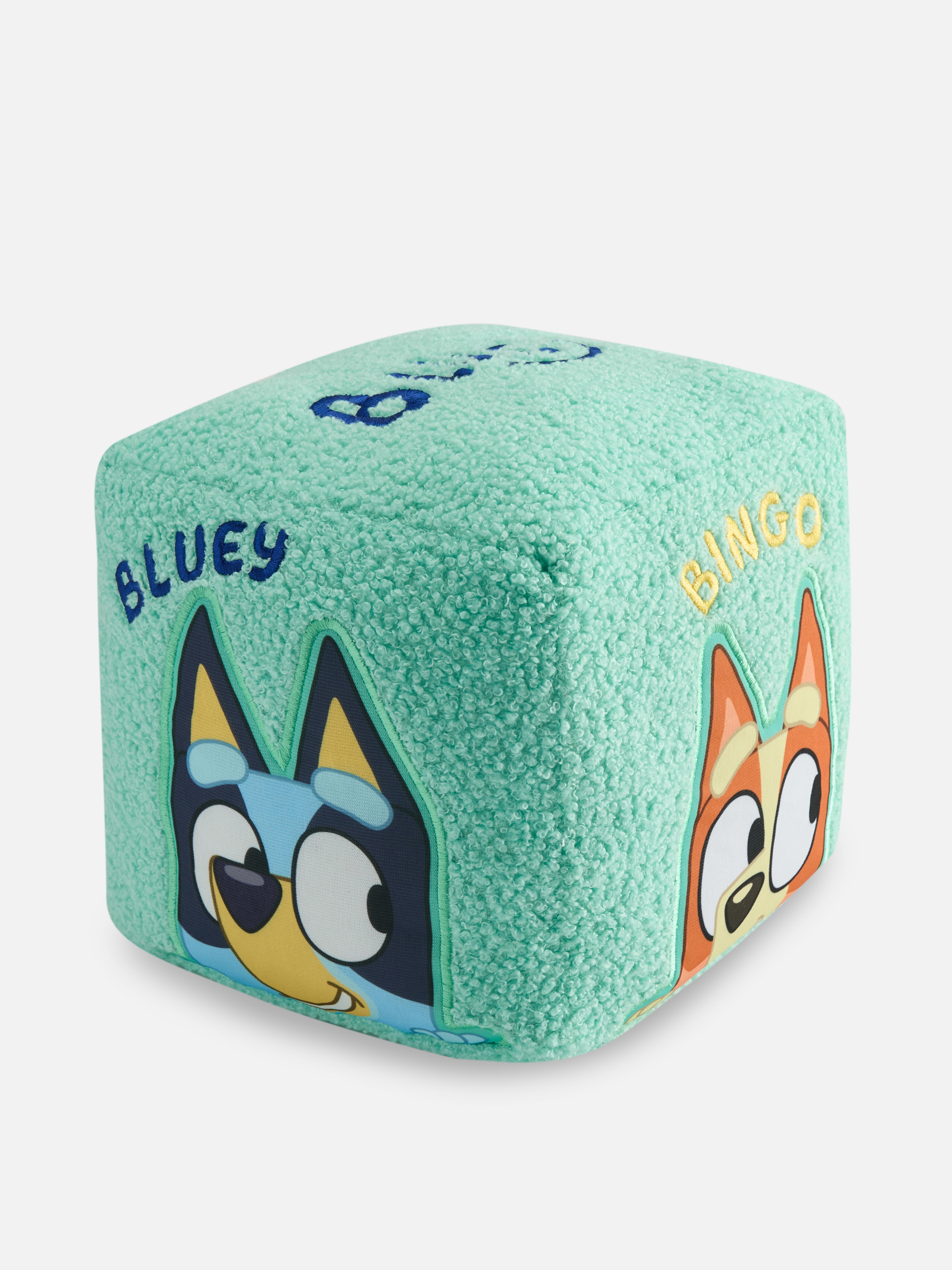 Bluey Dice Shaped Cushion