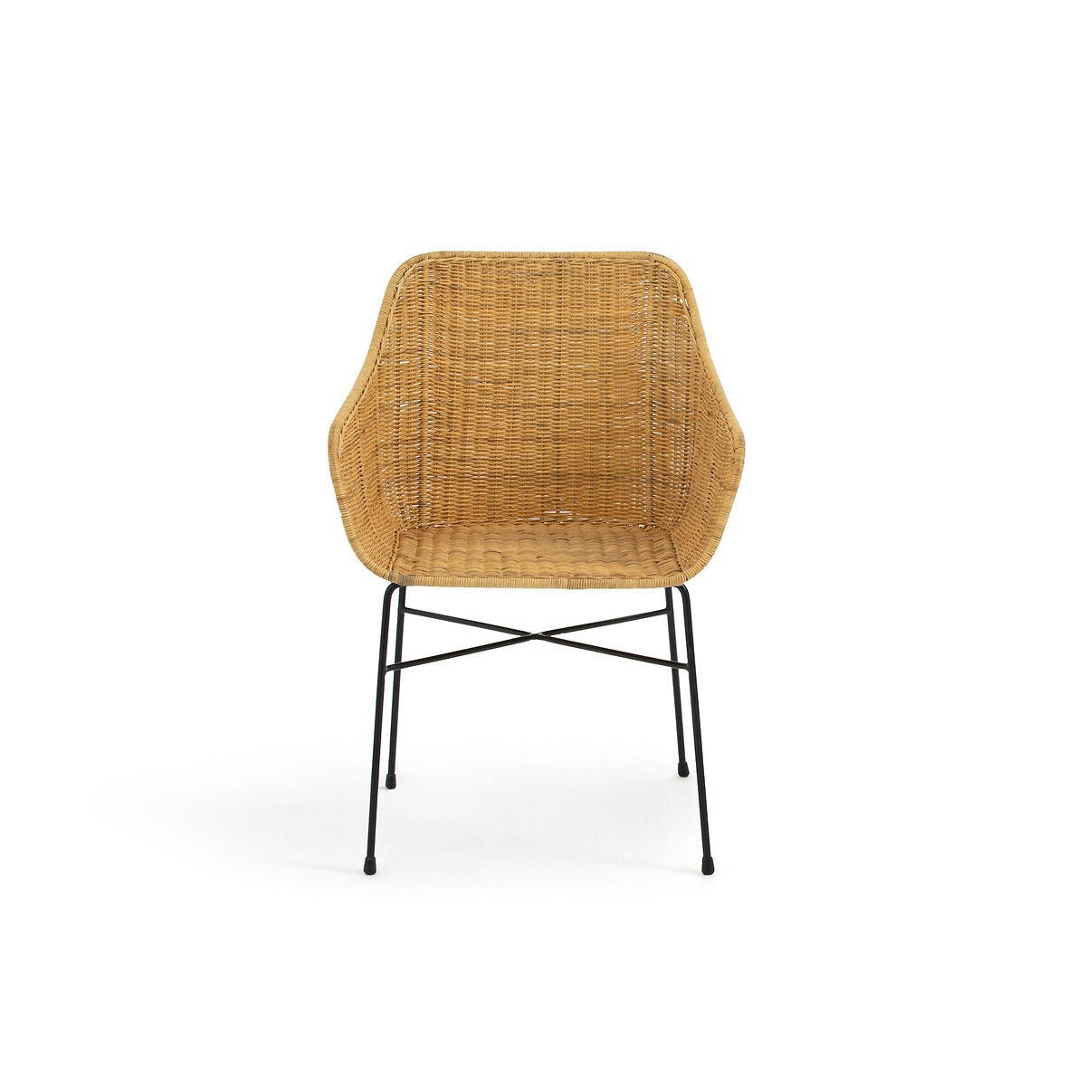 Fauteuil de table rotin tressé, Melawi
