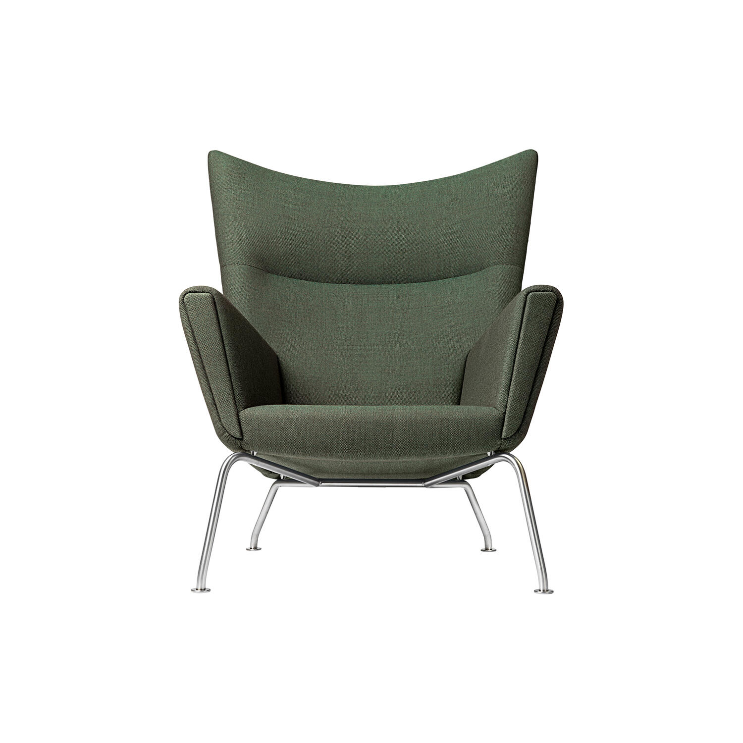 CH445 Wing Chair loungestol, Passion 3101
