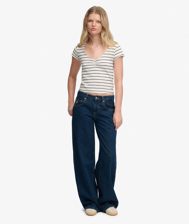 Mid Rise Baggy Jeans