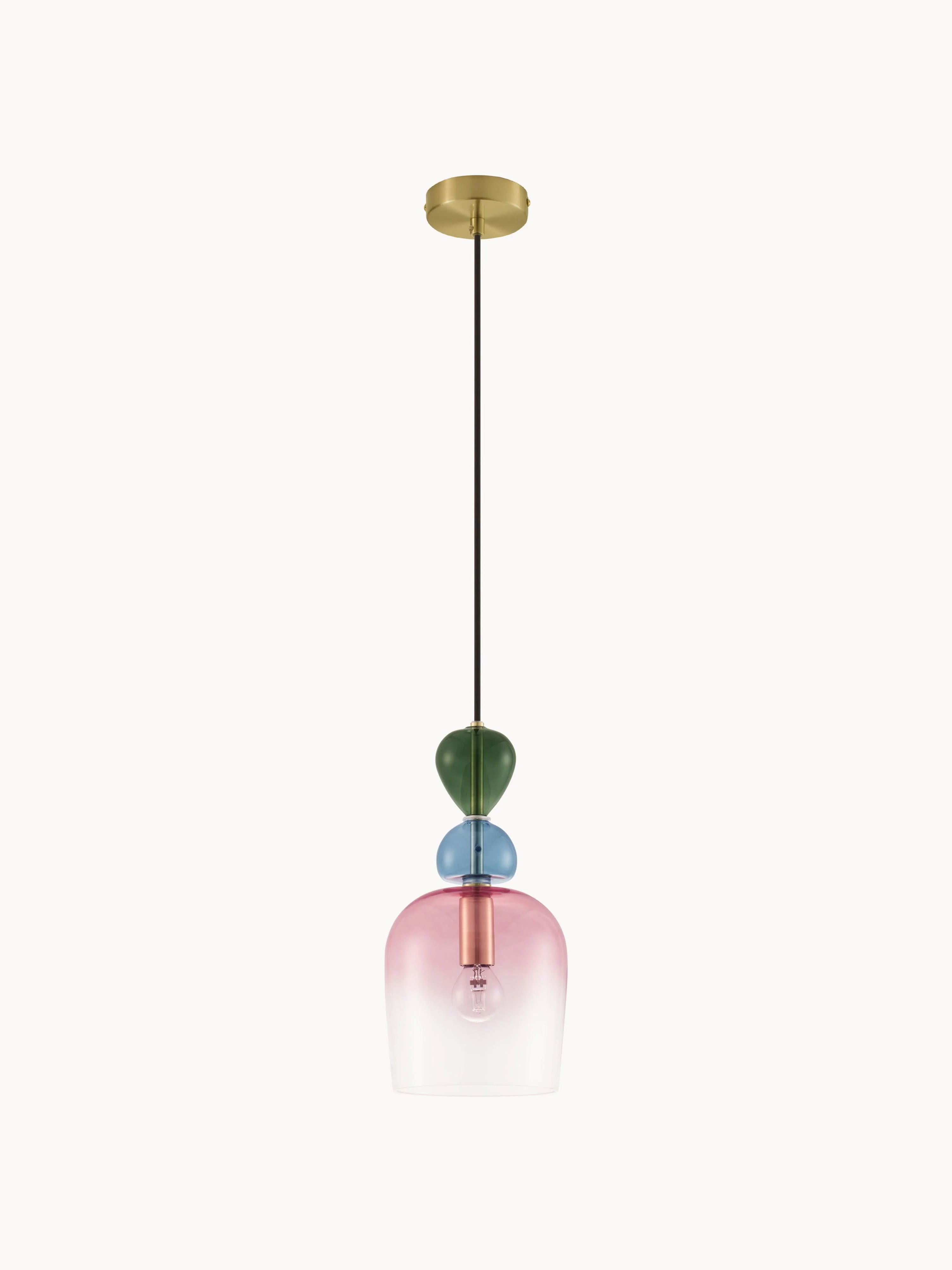 Kleine Pendelleuchte Murano