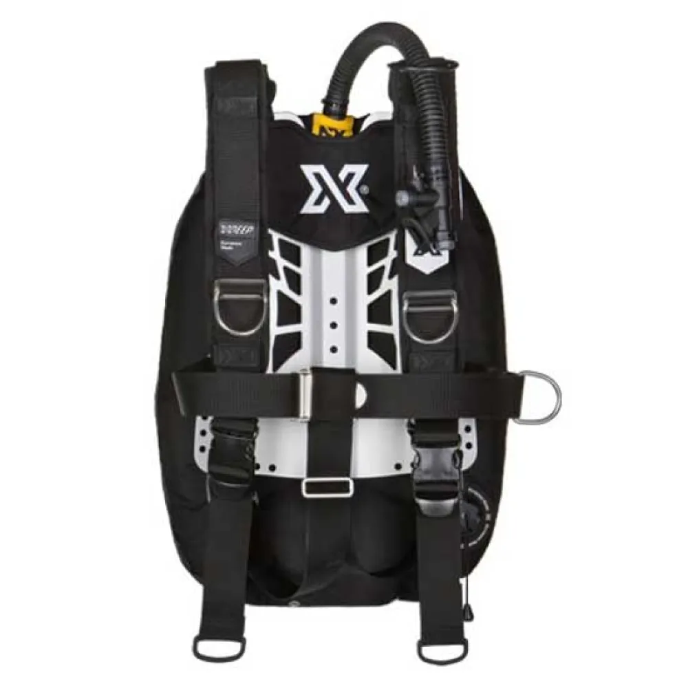 xDeep Zen Deluxe aluminium backplate Xl weight pockets Wing