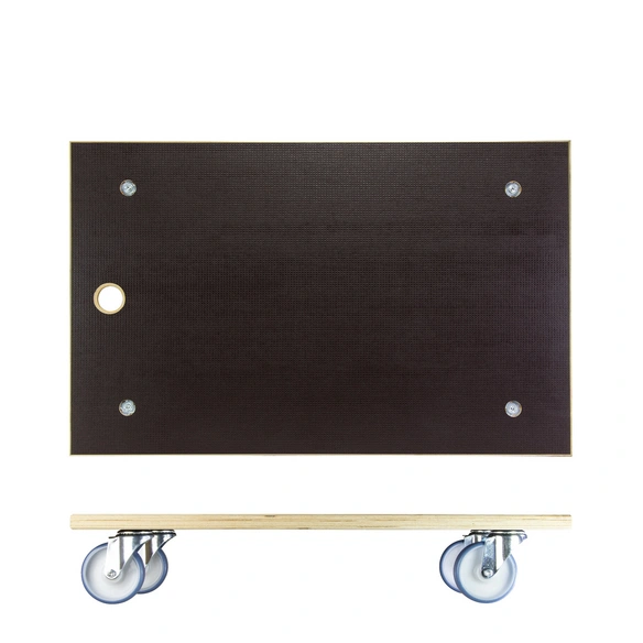 Transporthilfe »MM«, braun, BxH: 490 x 150 mm, max. Tragfähigkeit: 500 kg