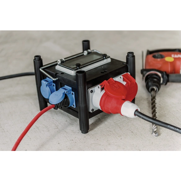 Stromverteiler »BSV 3 FI/16 2 IP44«, 6-fach, Kabellänge: 2 m, IP44
