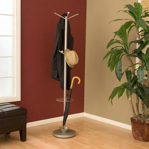 Adesso Quatro Umbrella Stand/Coat Rack
