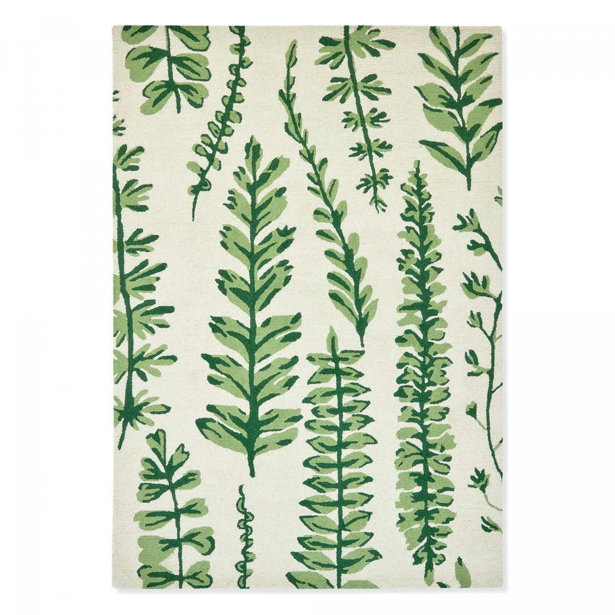 GREENLEAF - Tapis salon vert 120x180