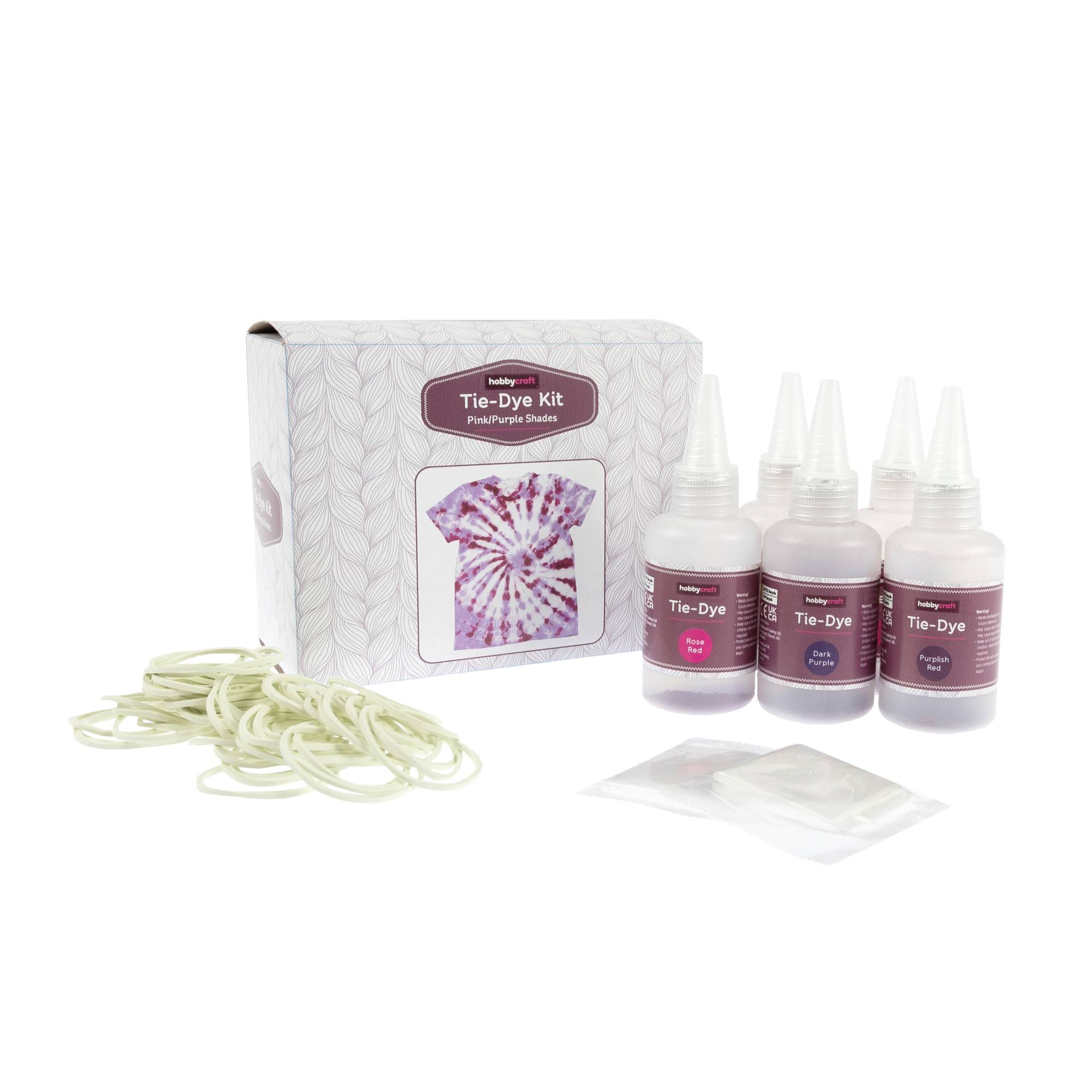 Pink and Purple Tie-Dye Kit