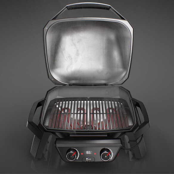 Grille en fonte émaillée pour Barbecue Pulse 2000 - Weber