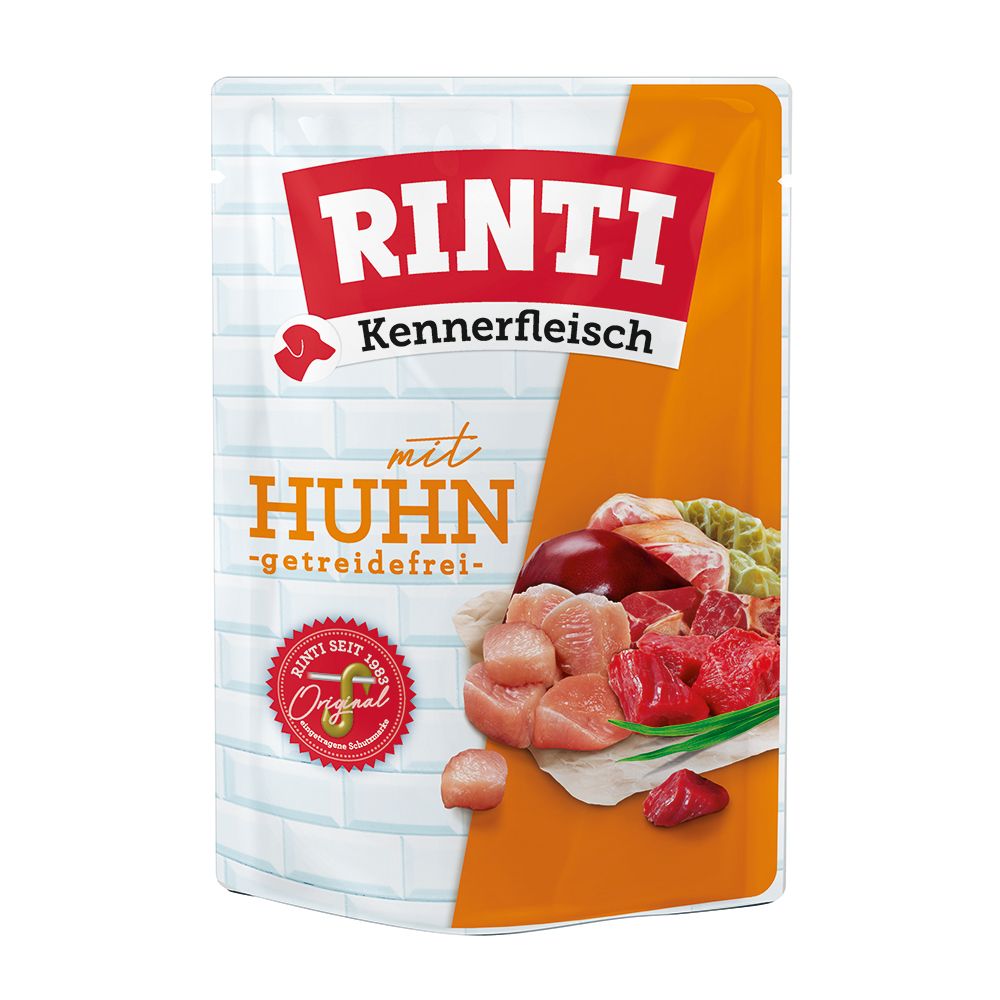 RINTI Kennerfleisch Pouches Saver Pack 20 x 400g