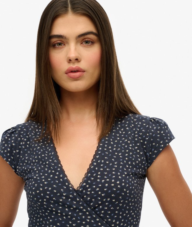 Athletic Essentials Wrap Dress