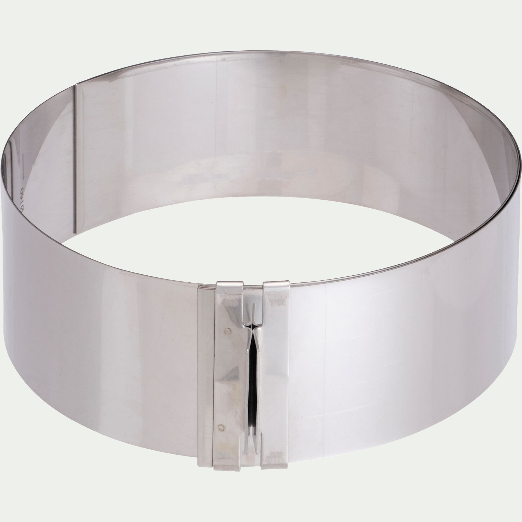 GOBEL - Cercle réglable en inox D16cm à D28cm - argenté