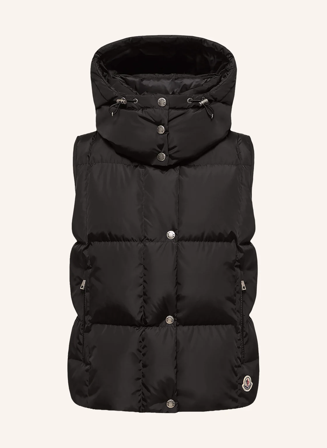 MONCLER Daunenweste MACAREUX mit abnehmbarer Kapuze