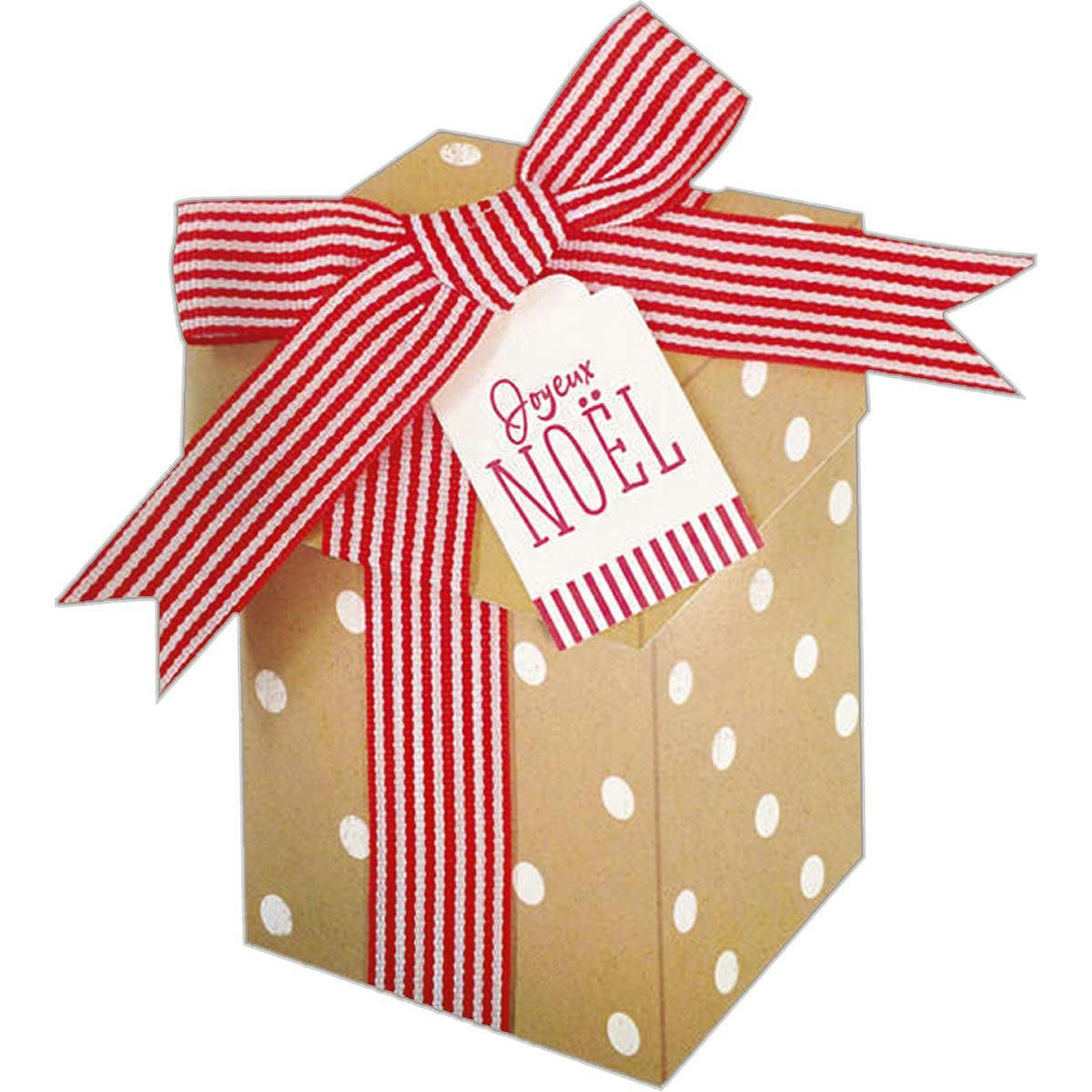 - Carte de voeux joyeux noël paquet cadeau