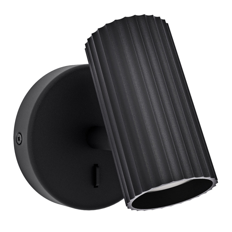 Applique extérieure Portillo noire GU10 5 W EGLO