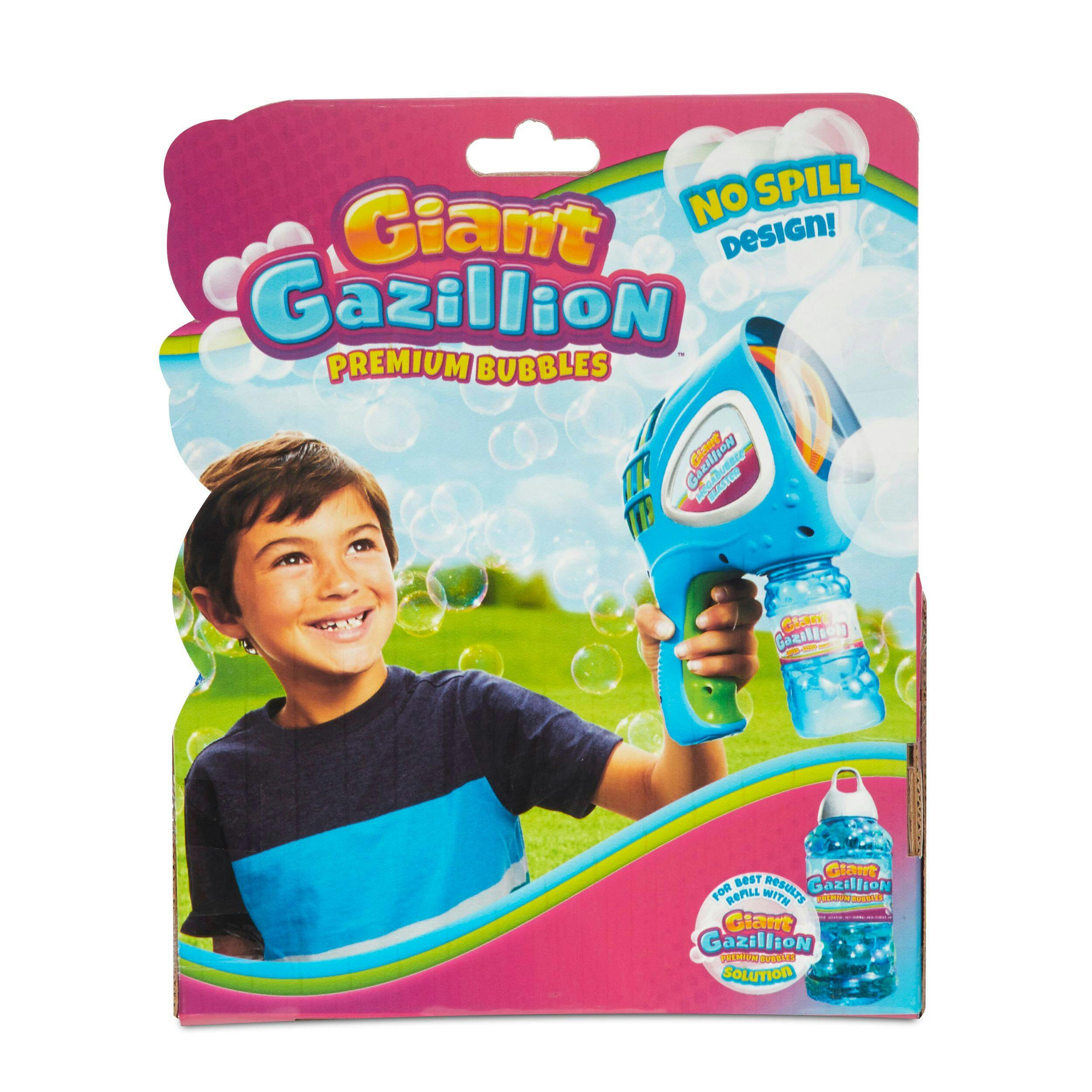Gazillion Bubbles® Mega Bubble Blaster with 4 oz of Bubble Solution, Ages 3+