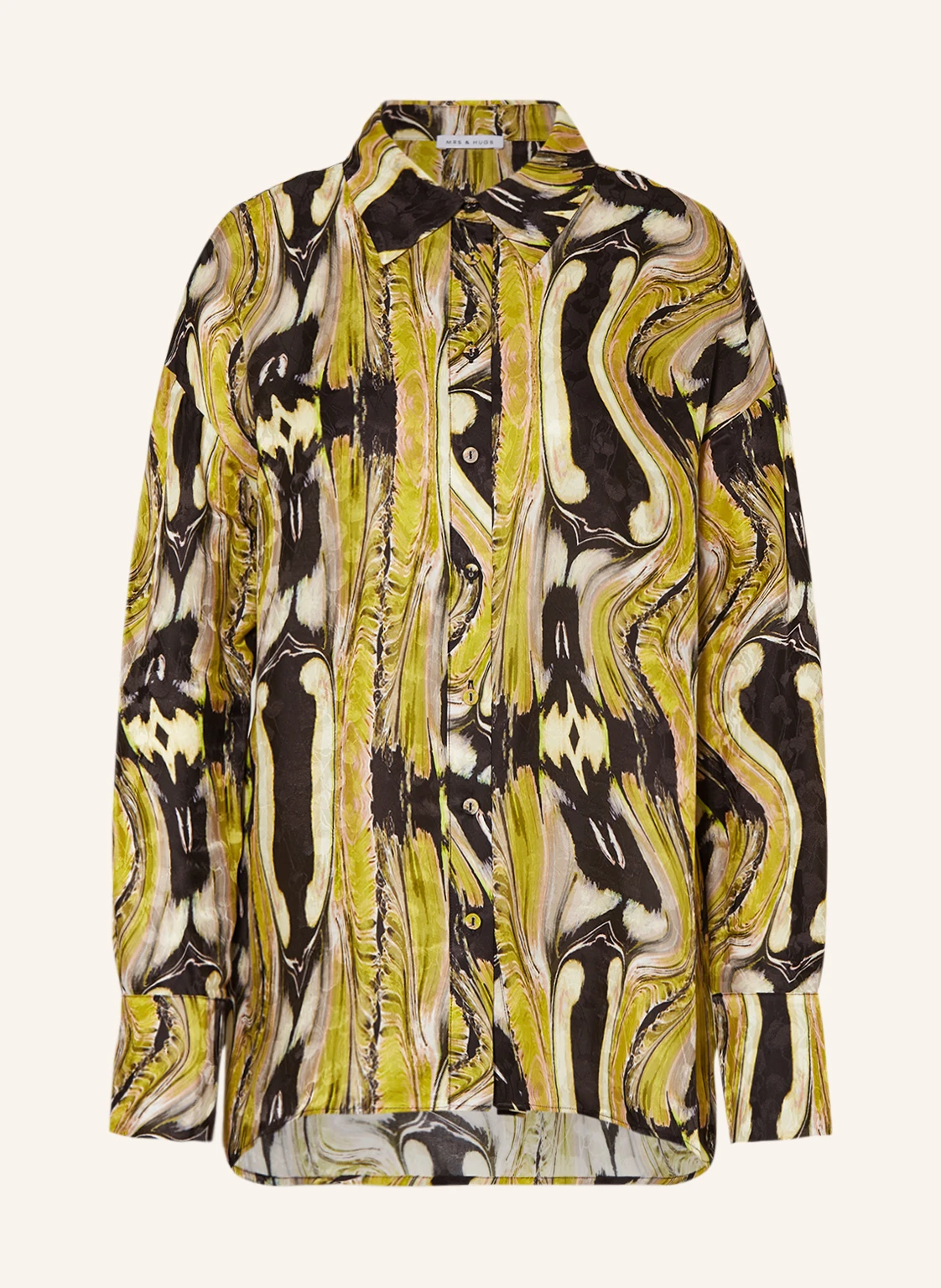 MRS & HUGS Oversized-Hemdbluse