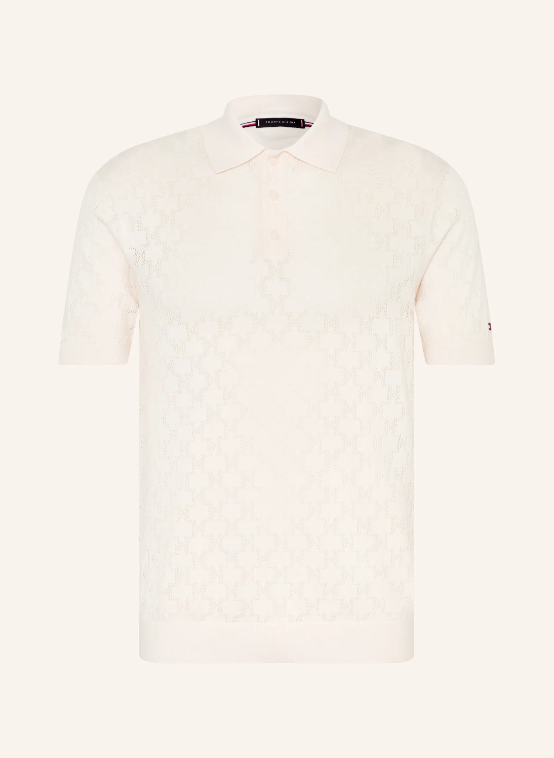 TOMMY HILFIGER Strick-Poloshirt