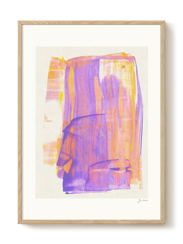 Zoe - Pastel Vibrance - PSTR studio Kunst Poster