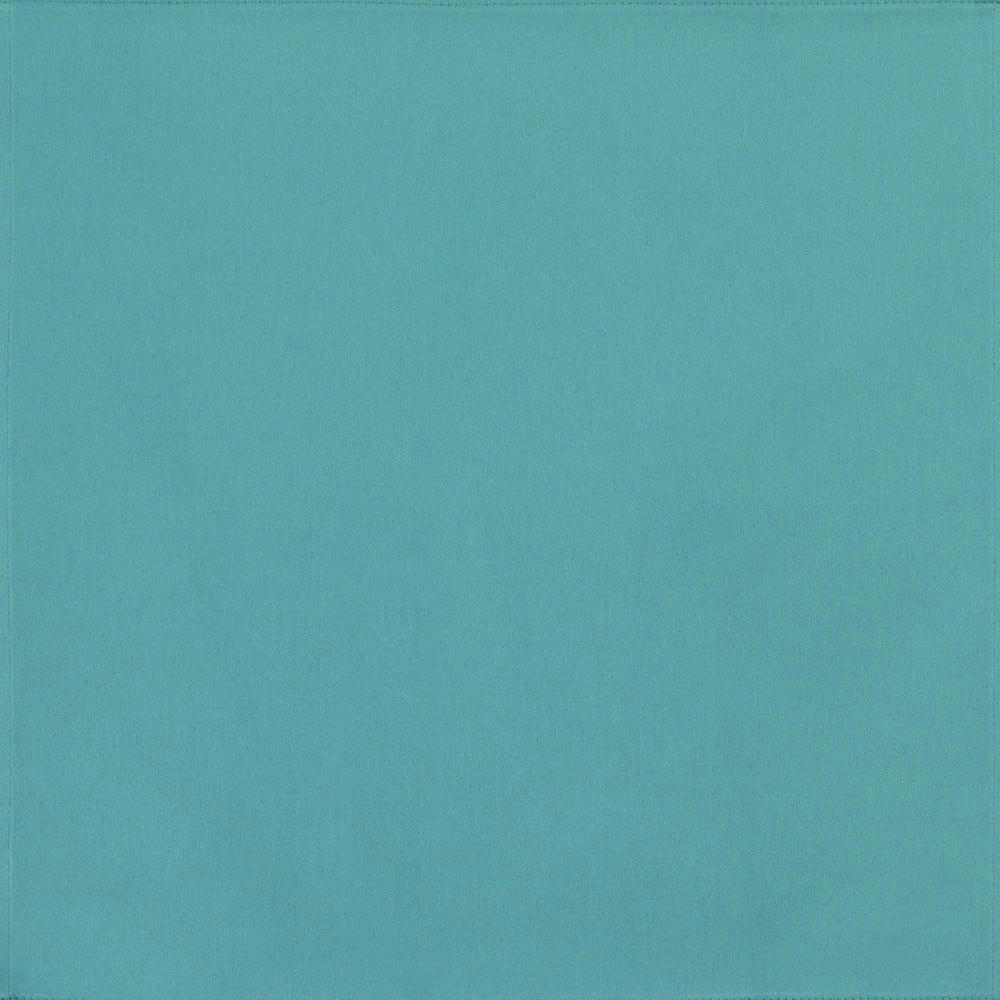 CONFETTIS TURQUOISE - Serviette  pur coton bleu 45x45