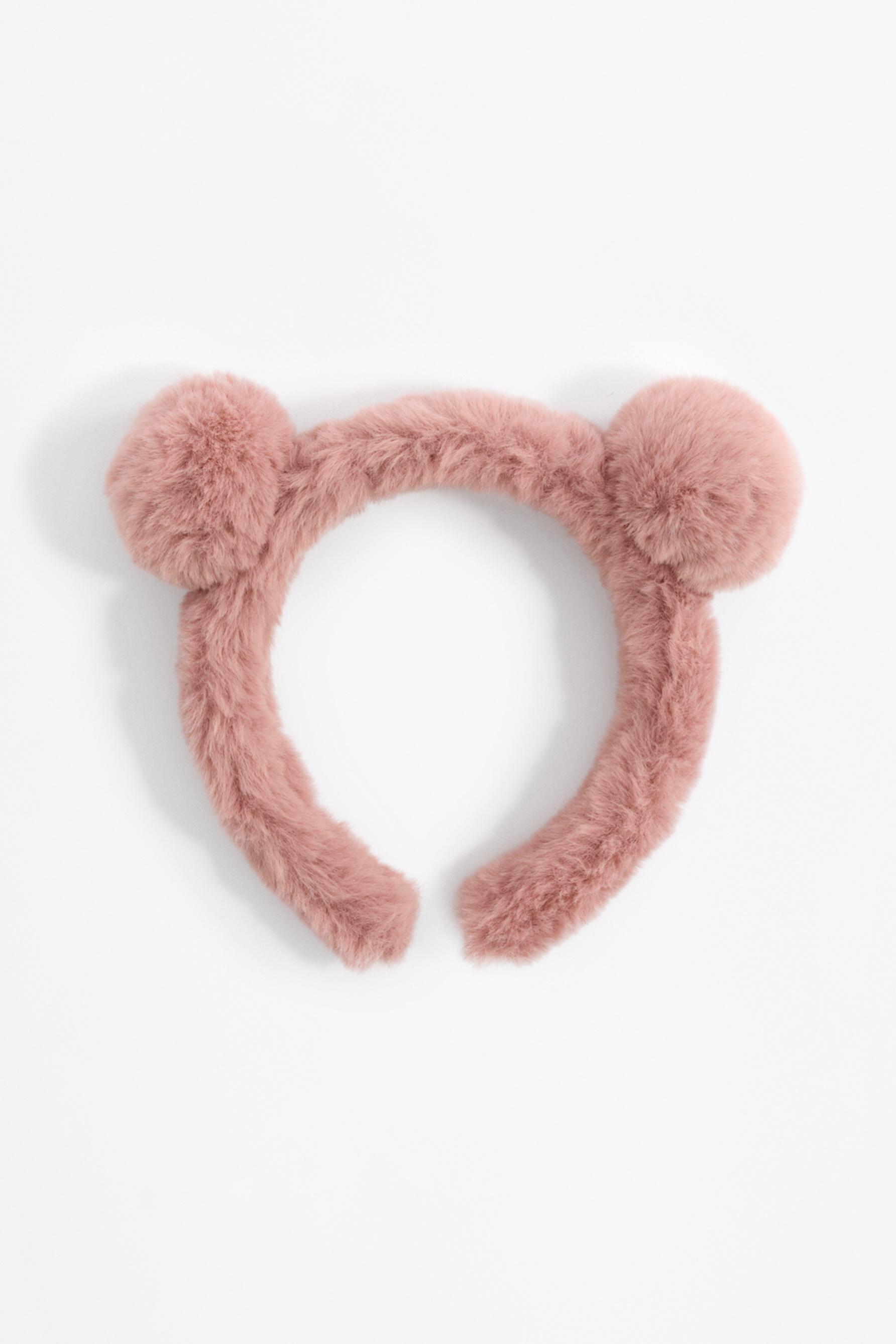 Diadema pompones pelito