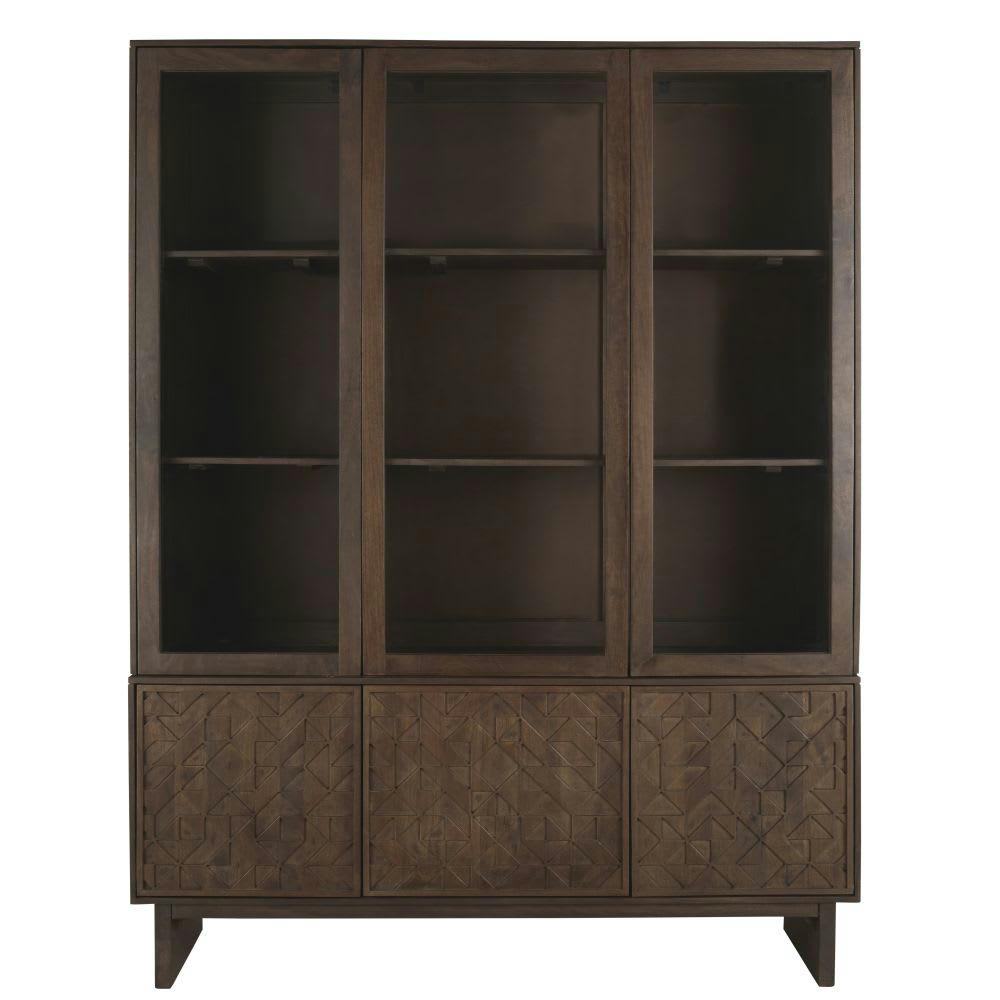 Makao - Vaisselier 6 portes 6 étagères en bois