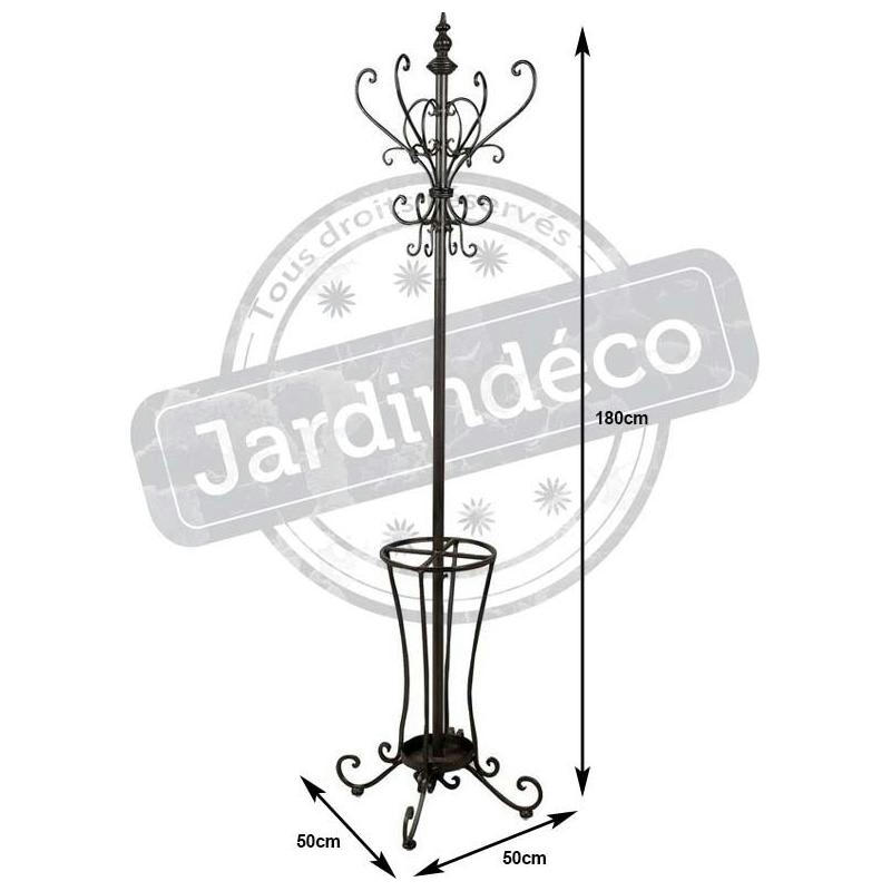 - Porte manteau perroquet métal vieilli